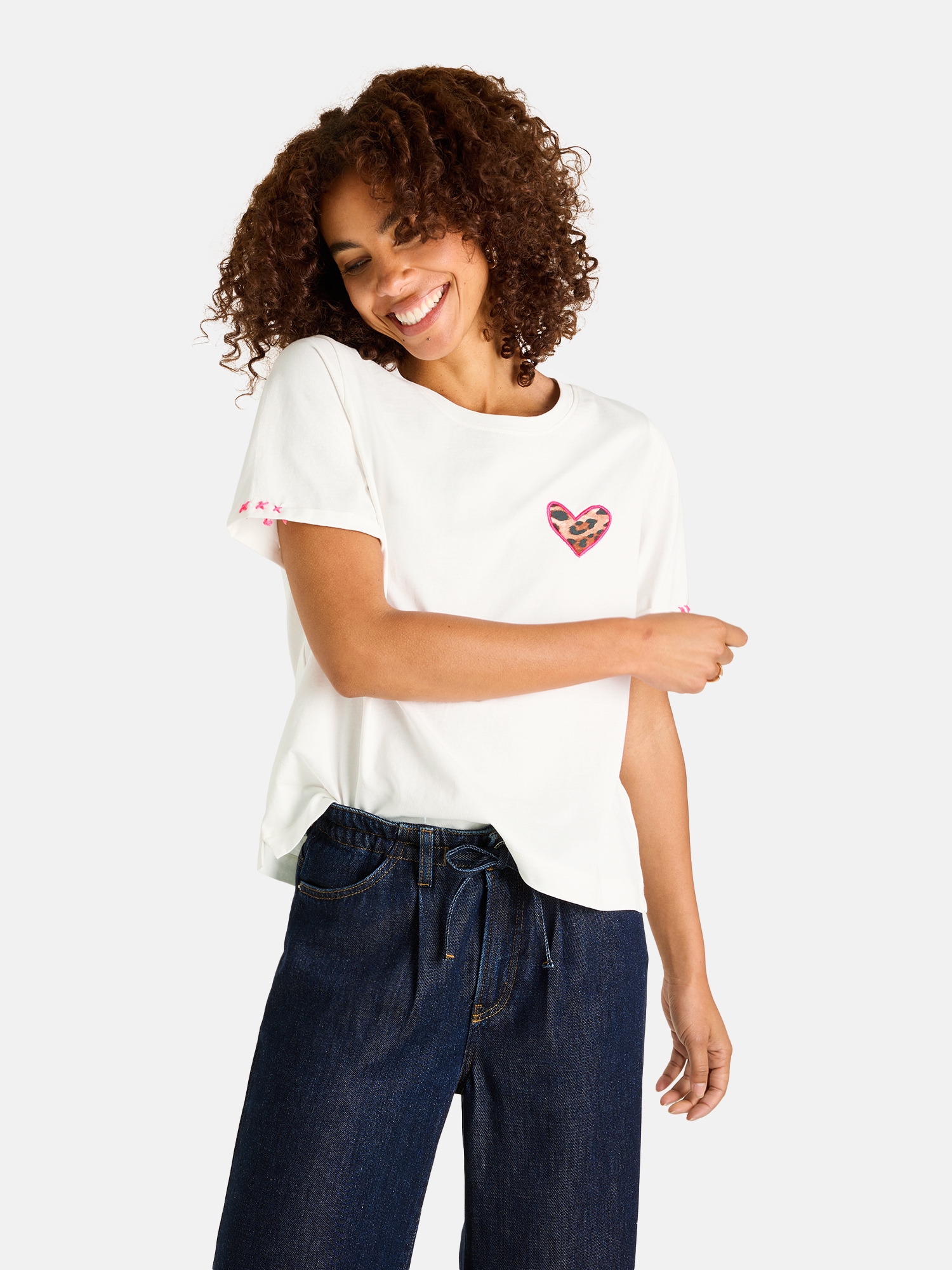 Image of Lieblingsstück T-Shirt "ZetaL" aus Baumwolle, Rundhals