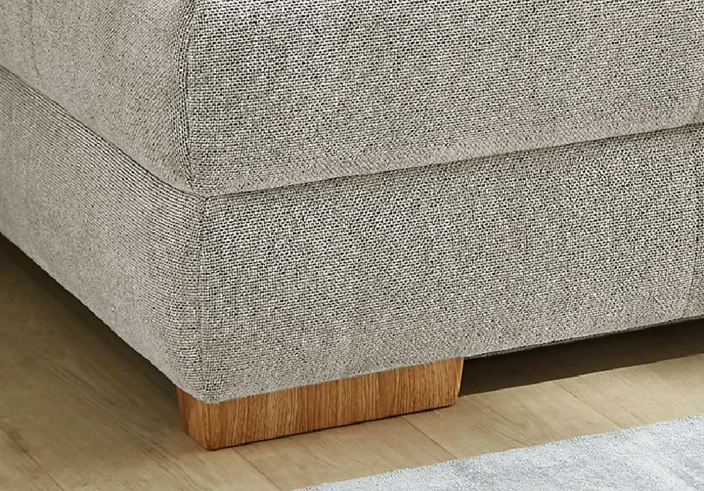 Jockenhöfer Gruppe Canapé-lit »Calli, B: 205 cm, Liegefl. 160x200 cm, Dauerschläfer« mit Bettfunktion & Bettkasten, Tonnentaschenfederkern