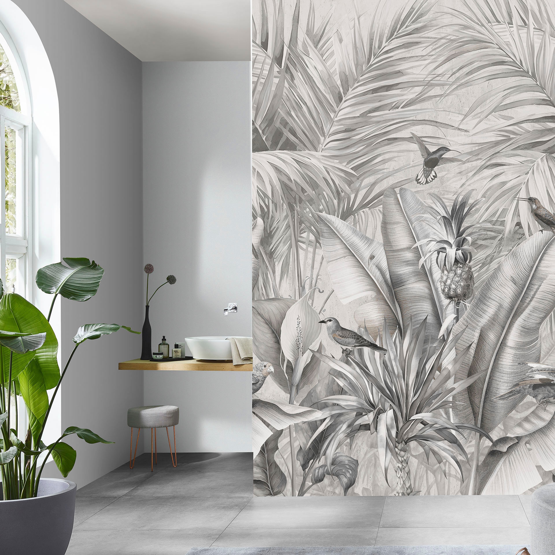 Fashion for walls Papier peint photo »Ayana« floral Phthalate frei