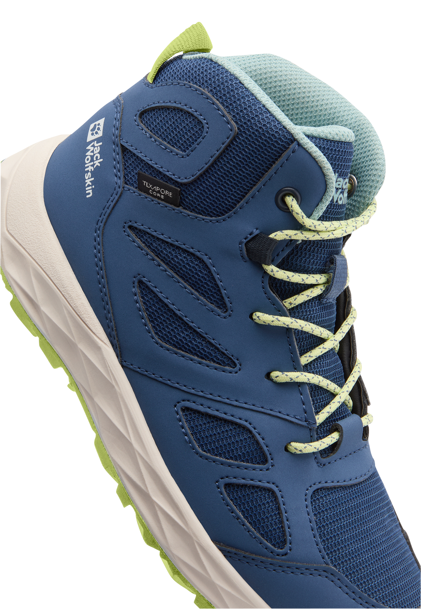 Jack Wolfskin Wanderschuh »WOODLAND 2 TEXAPORE MID K«  Wasserdicht, Trekkingschuh