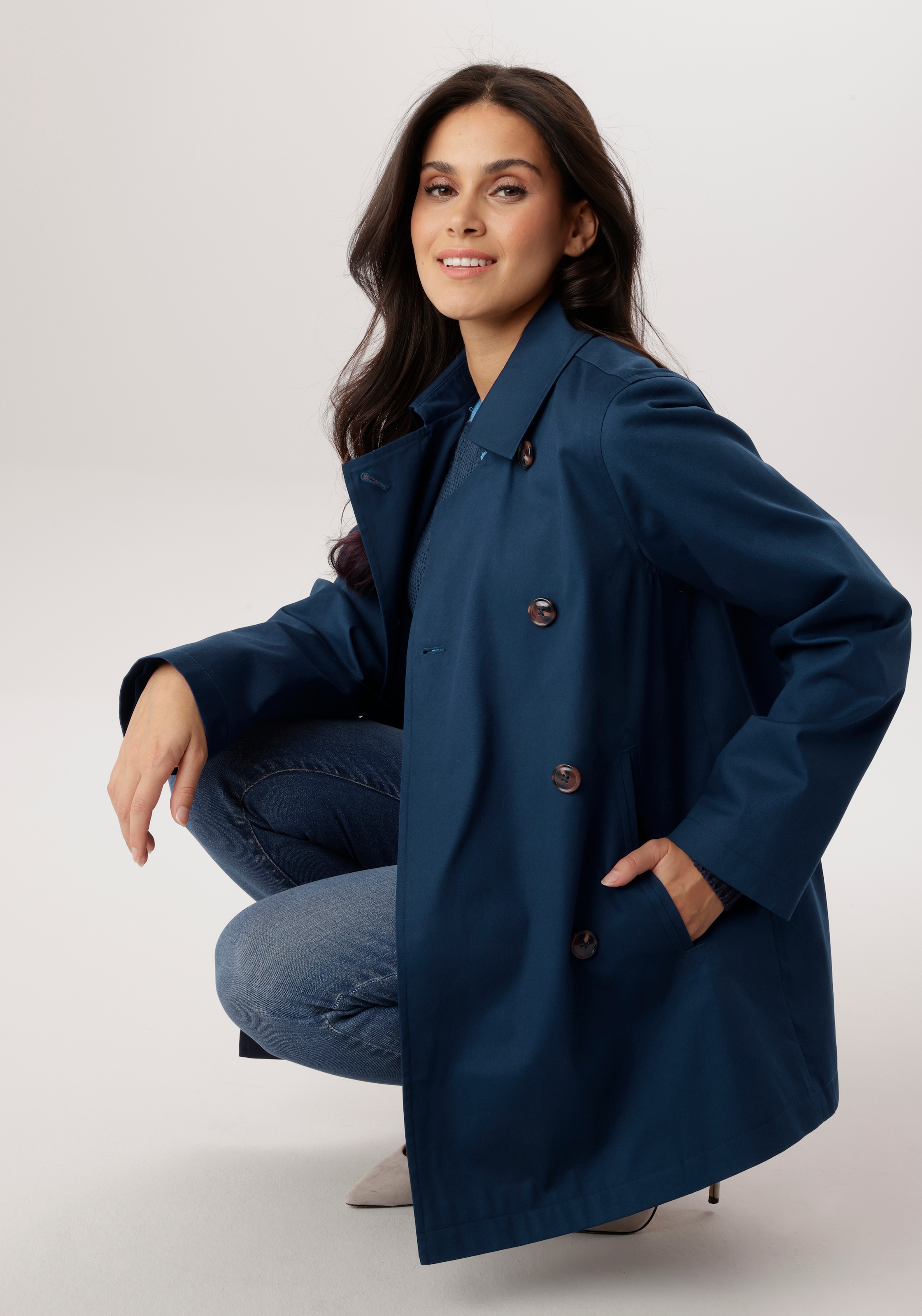 Aniston SELECTED Caban 1 cuis tlg. ohne Kapuze mit zwei Eingriffstaschen - NEUE KOLLEKTION