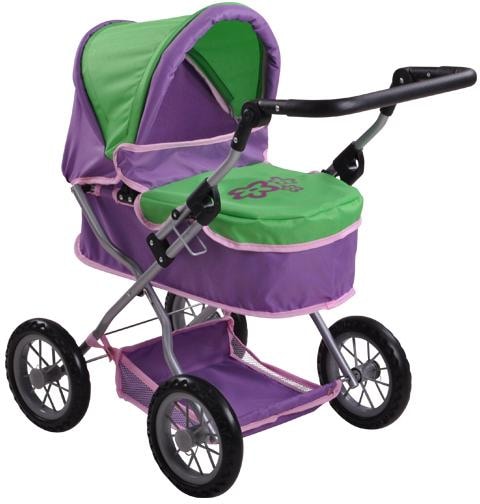 Image of Knorrtoys® Puppenwagen »First - Plum and Green« bei Ackermann Versand Schweiz