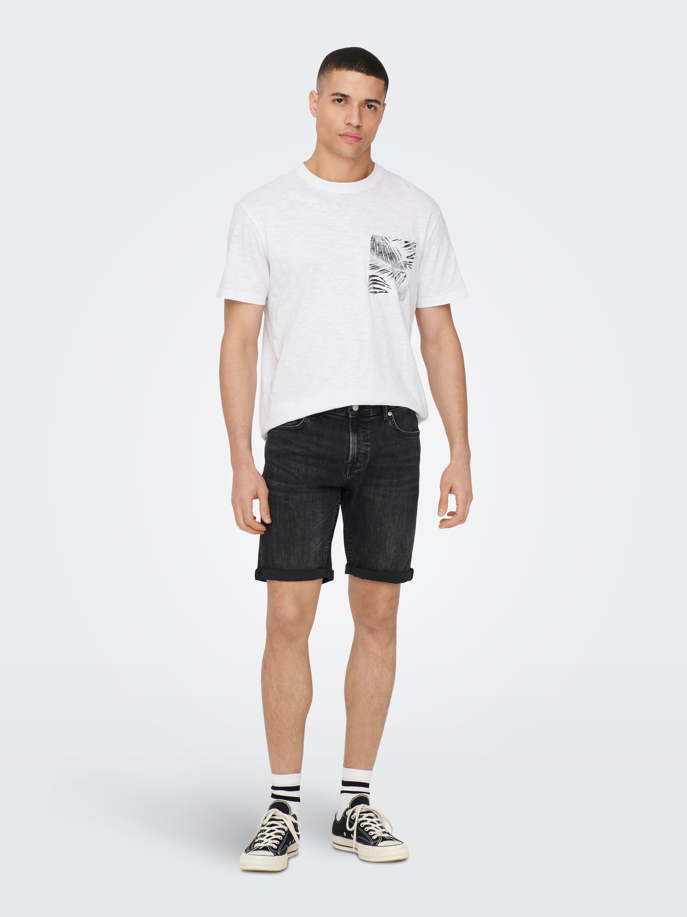 ONLY & SONS Short en jean »ONSPLY LIGHT BLUE 5189 SHORTS DNM NOOS«