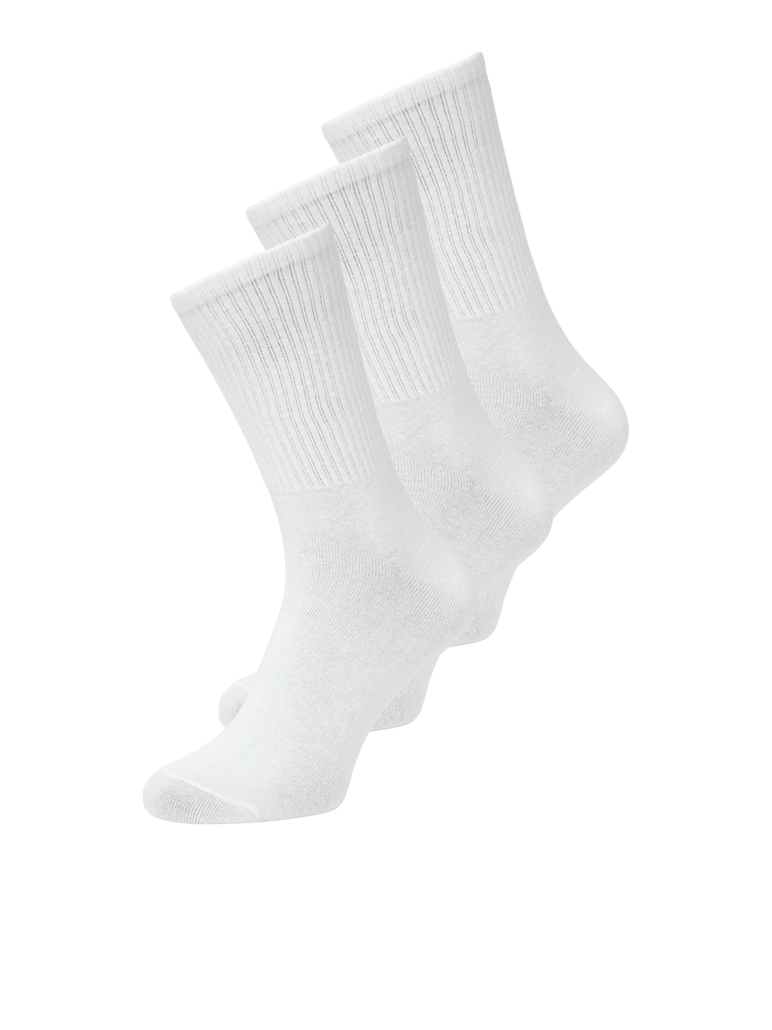 Image of Jack & Jones Freizeitsocken "JACCHARLES – Tennissocken im 3er-Pack mit Stretch-Komfort" Packung, 3 Stk. tlg. unifarben, casual