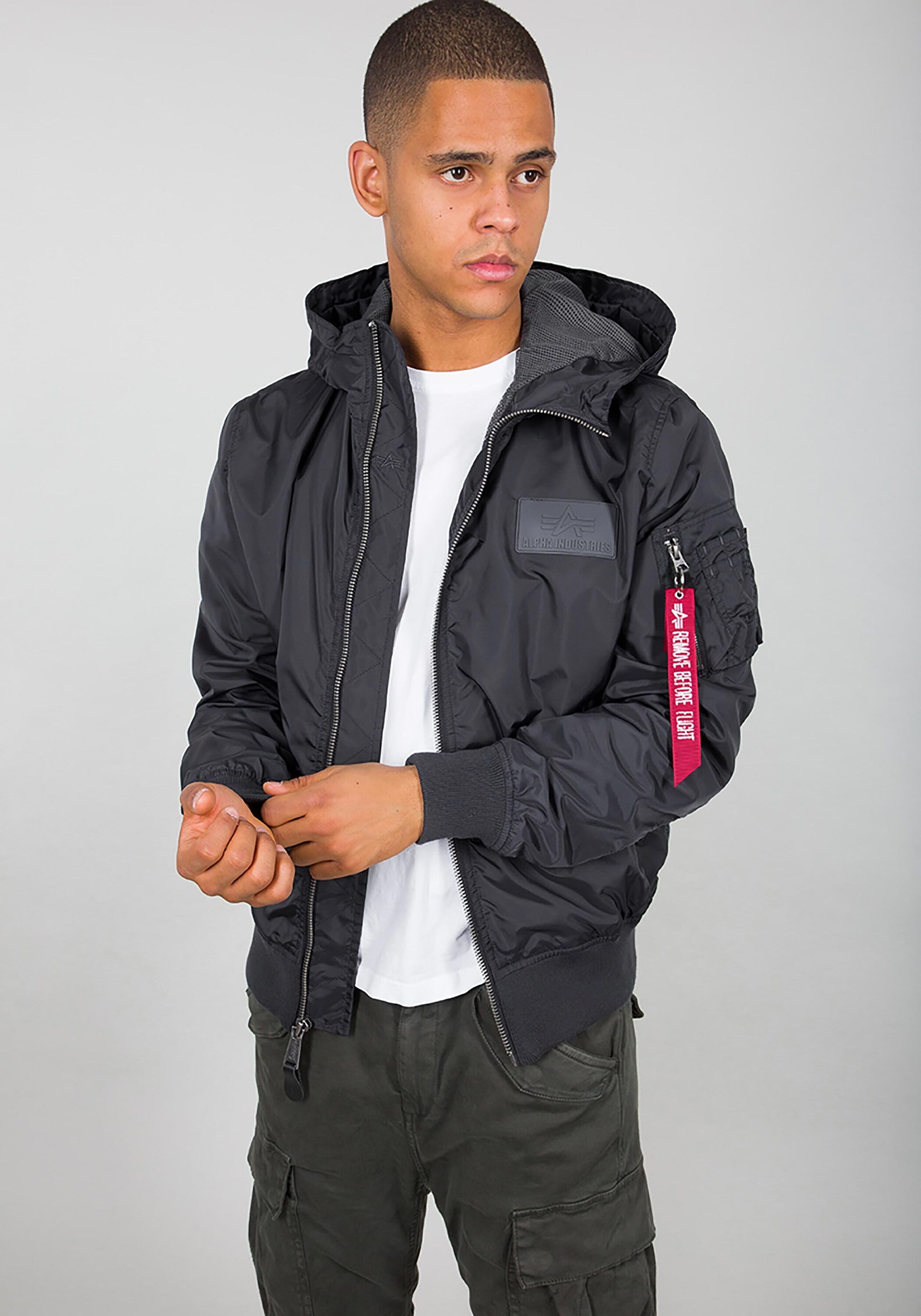 Bomberjacke »Alpha Industries Men - Bomber Jackets MA-1 LW Hooded«