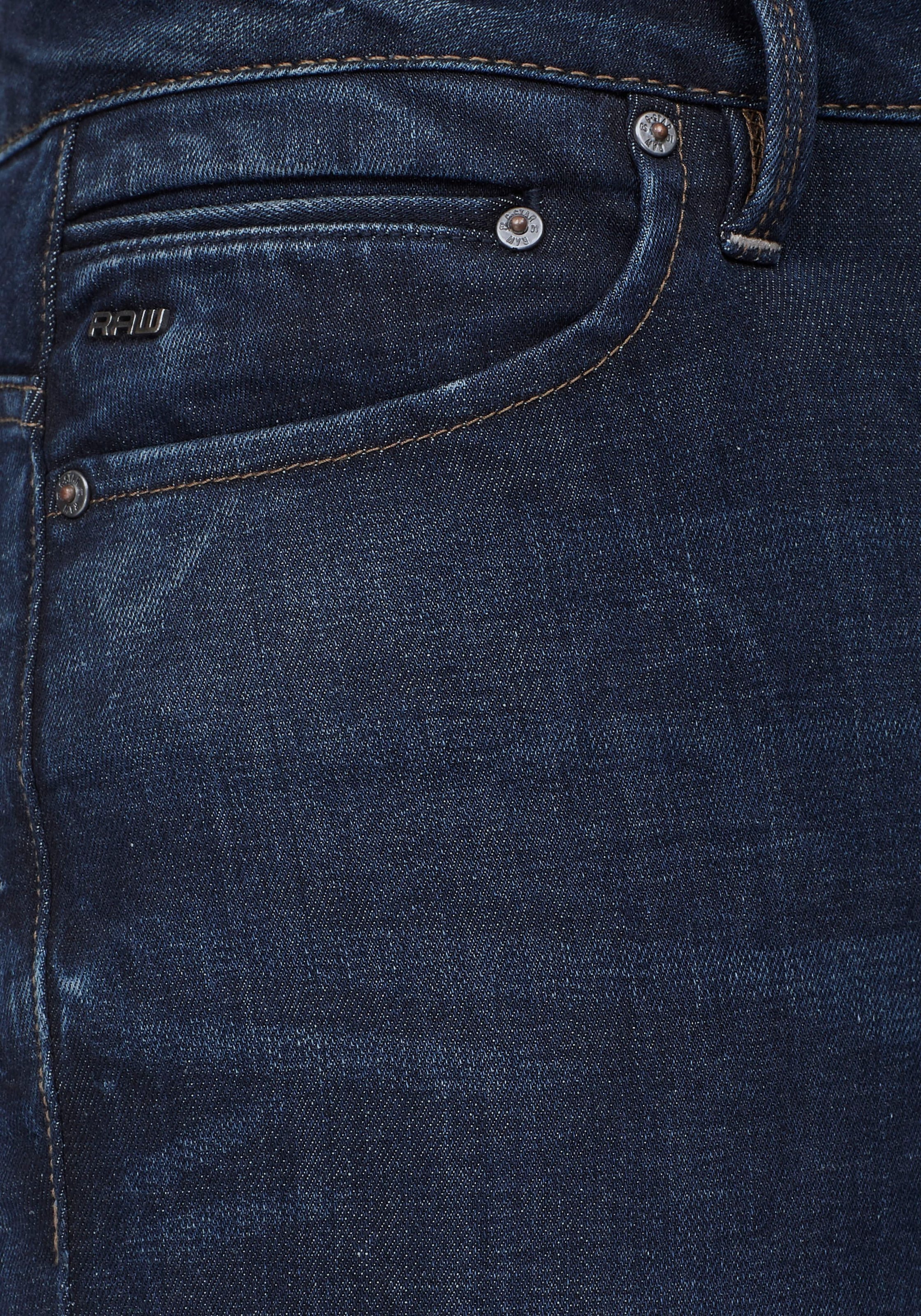 G-Star RAW Skinny-fit-Jeans »Midge Zip Skinny«, mit Reissverschluss-Taschen hinten