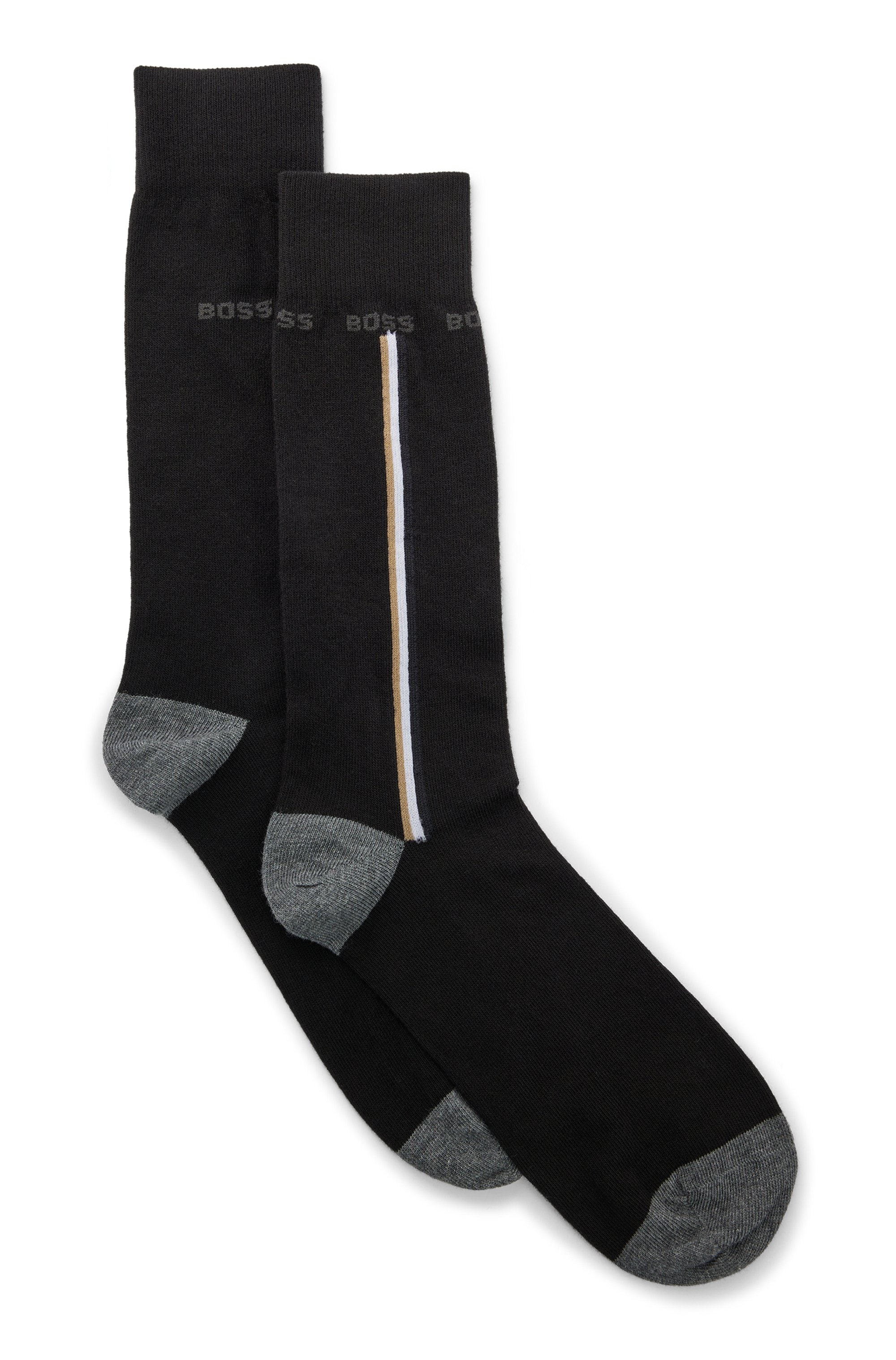 Image of BOSS Businesssocken "2P RS Iconic CC" 2 Paar tlg. mit Kontraststreifen an der Seite