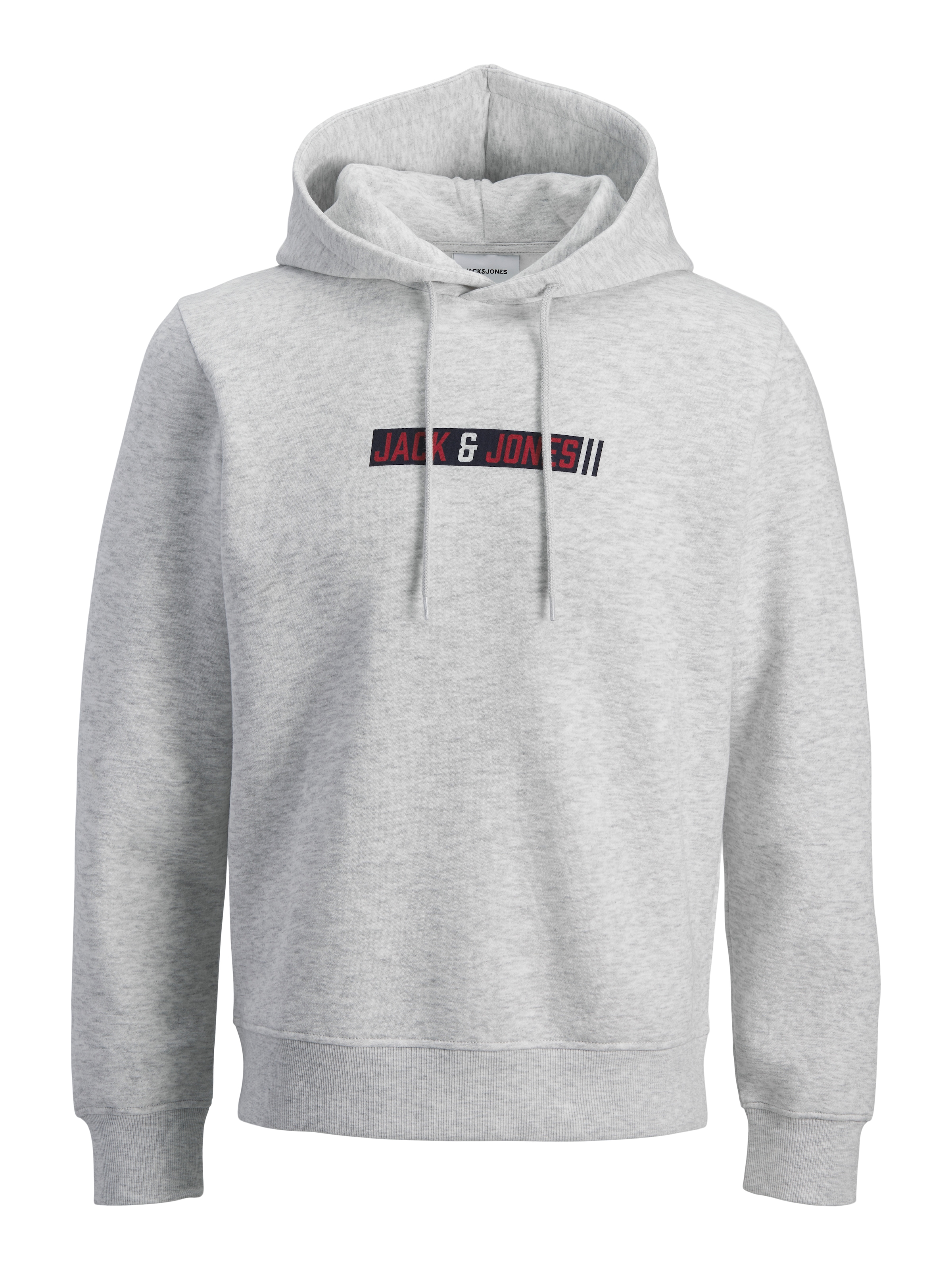 Image of Jack & Jones Kapuzensweatshirt "JJMUNK SWEAT HOOD", Materialmix, regular fit