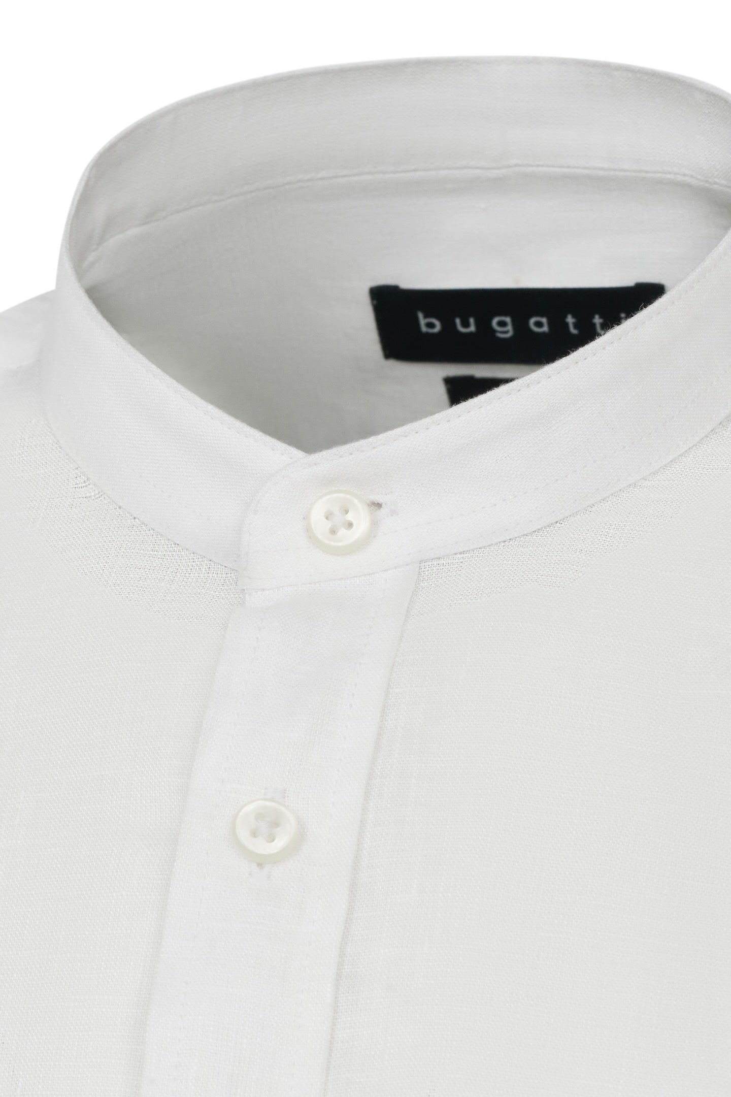 bugatti Chemise à manches longues mit Stehkragen