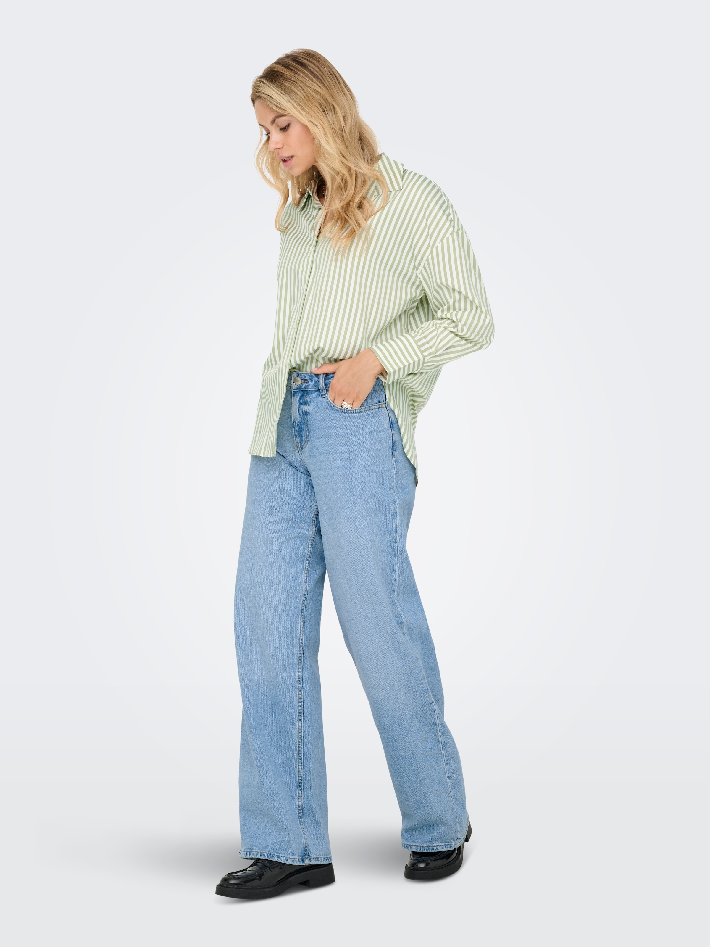 JDY Blouse chemise »JDYVESPER L/S LOOSE SHIRT WVN NOOS«