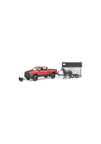 Spielzeug-Auto »RAM 2500 Power Wagon Pferdeanhänger«, (Set)