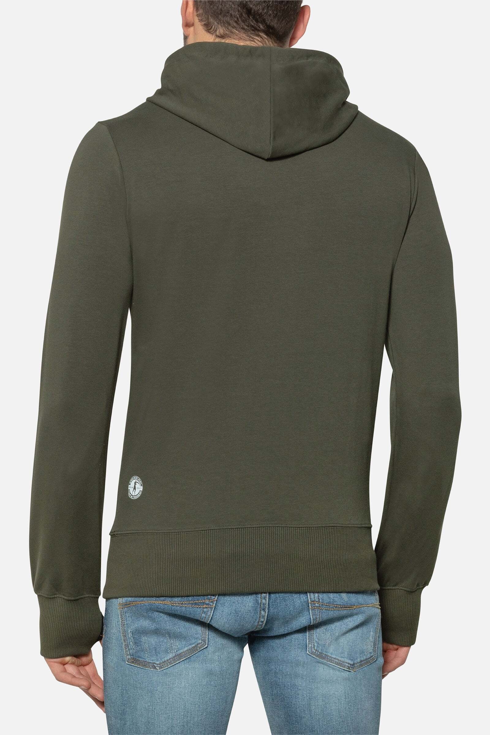 BOXEUR DES RUES Kapuzenpullover »BOXEUR DES RUES Kapuzenpullover Hooded Sweatshirt with Thumb Openings«