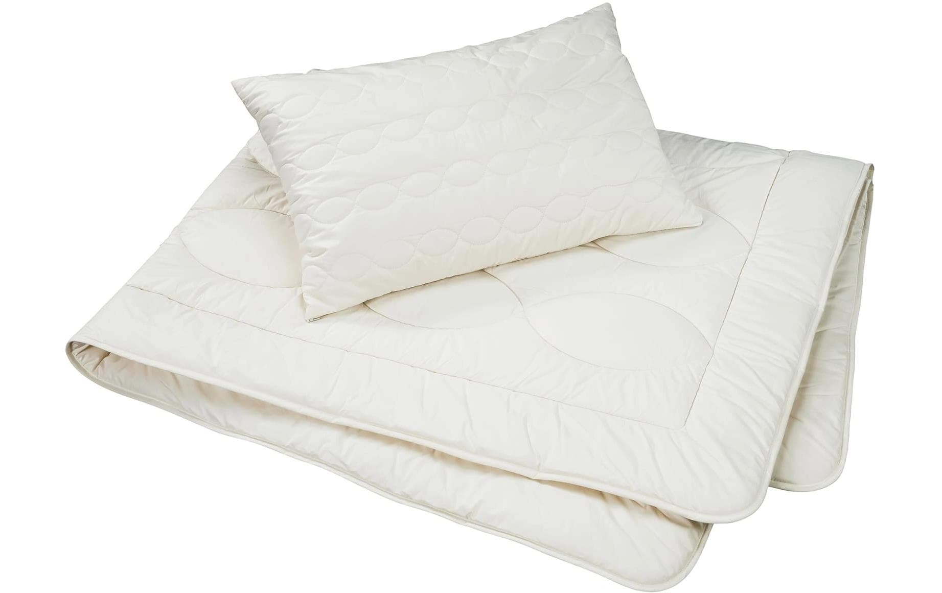 billerbeck Couette en fibres naturelles »Helvetic Wool Duo, Natur Duvet« 1 cuis tlg. Naturduvet