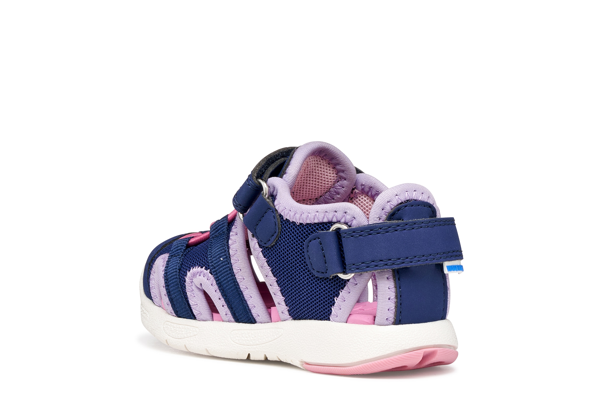 Geox Chaussures de marche »B SANDAL MULTY GIRL«  chaussure bébé, chaussure d'été, chaussure à scratch, gabarit de taille à télécharger