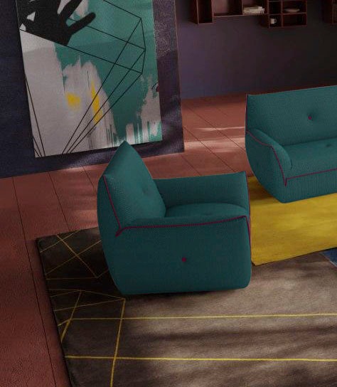 Image of Egoitaliano Sessel »Yuki«, mit bioelsatische MIcrofaser BOUNCE bezogen bei Ackermann Versand Schweiz