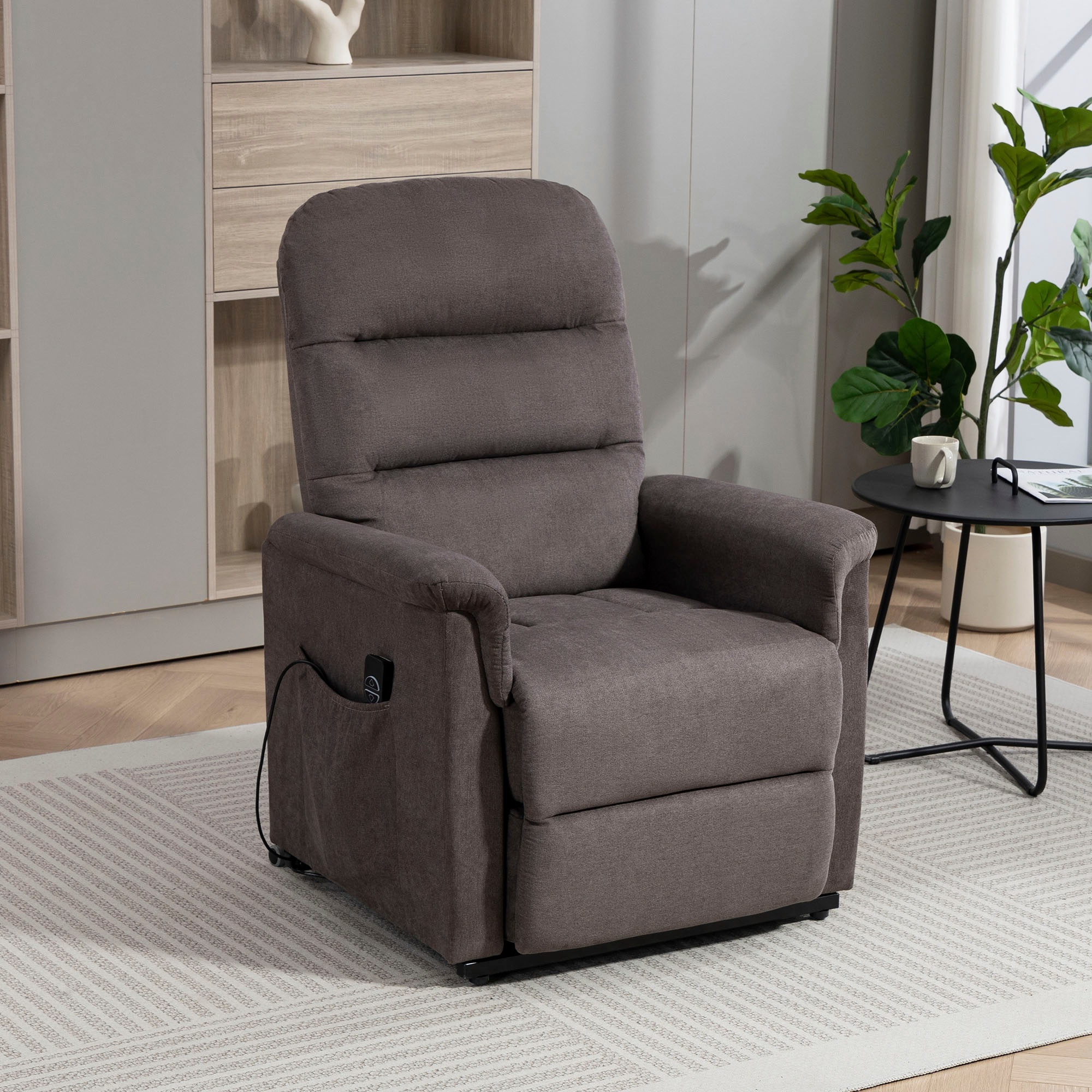 Image of Duo Collection TV-Sessel "Whitehorse XXL bis 150 kg belastbar, mit elektrischer Aufstehhilfe" Relaxfunktion und Taschenfederkern mit Stahlwellenunterfederung