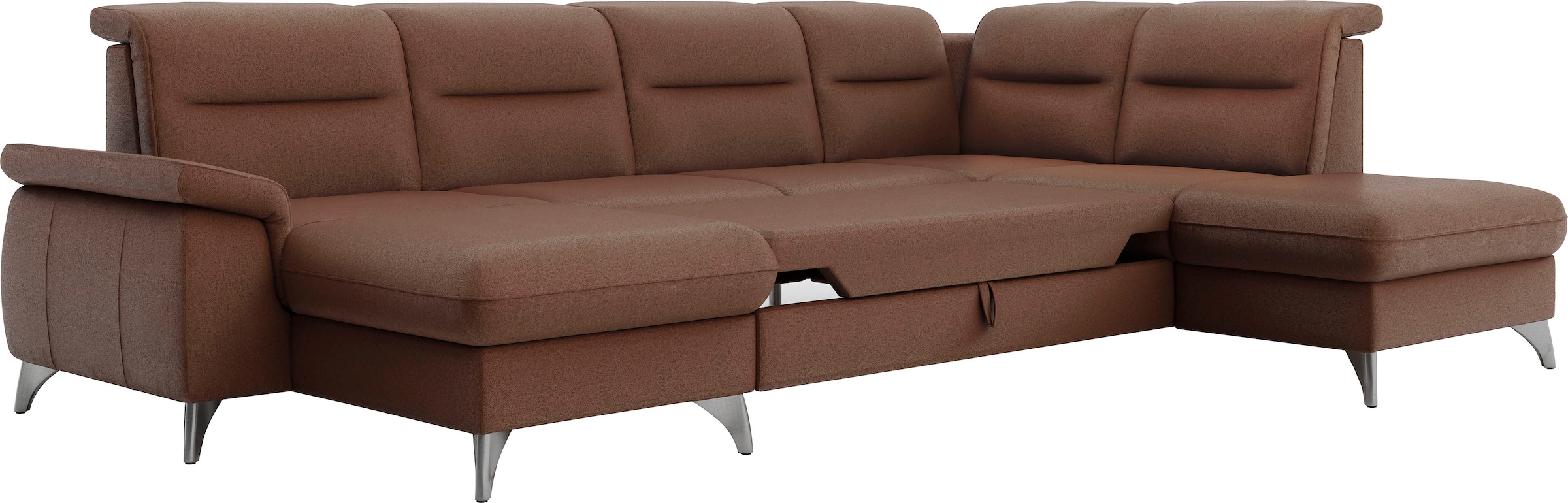 sit&more Wohnlandschaft »Astoria U-Form«, wahlweise mit motorischer Relaxfunktion
