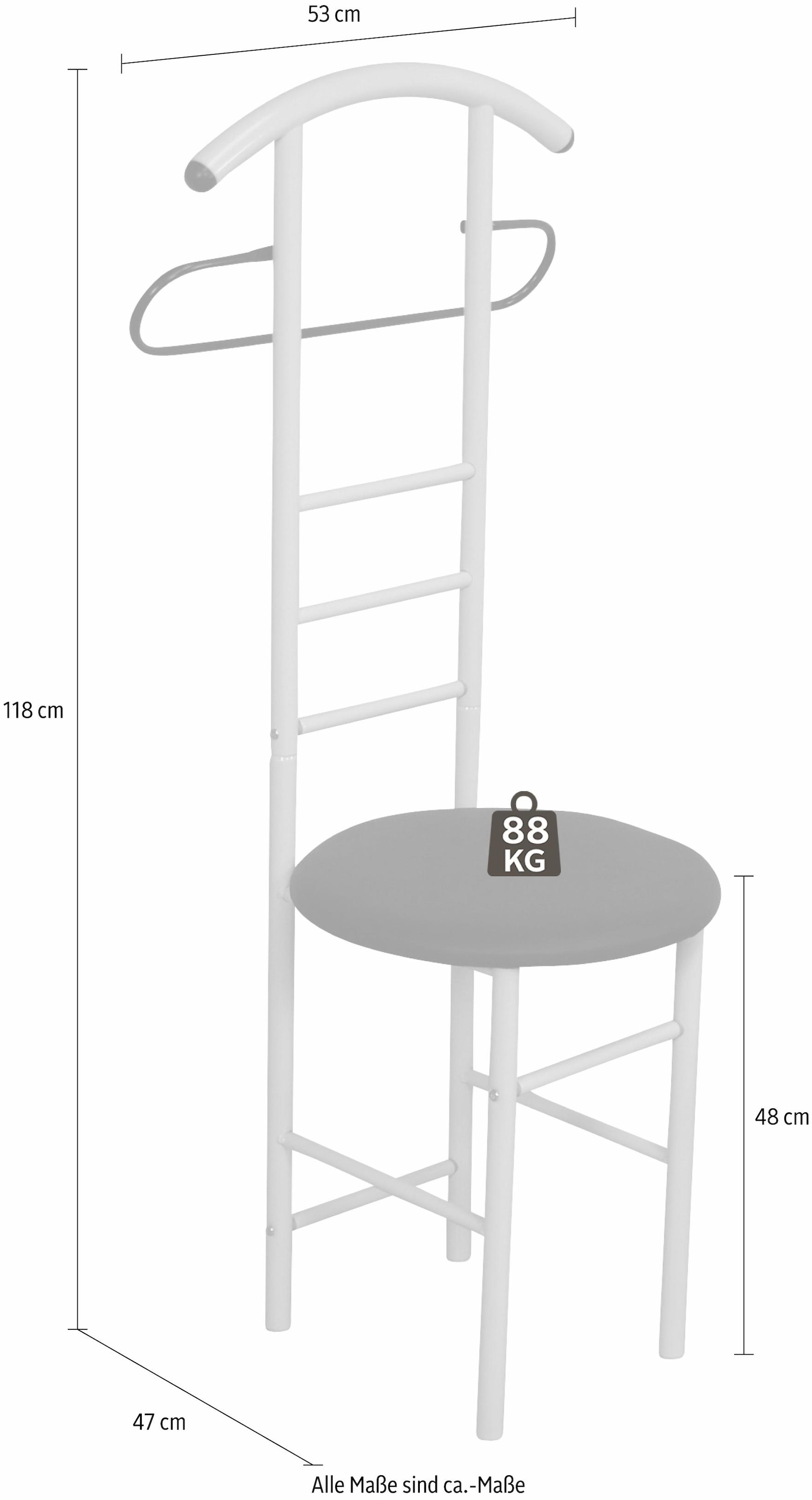 INOSIGN Herrendiener »TOPSELLER!«, (Kleiderständer), Masse (B/T/H): 53/47/118 cm