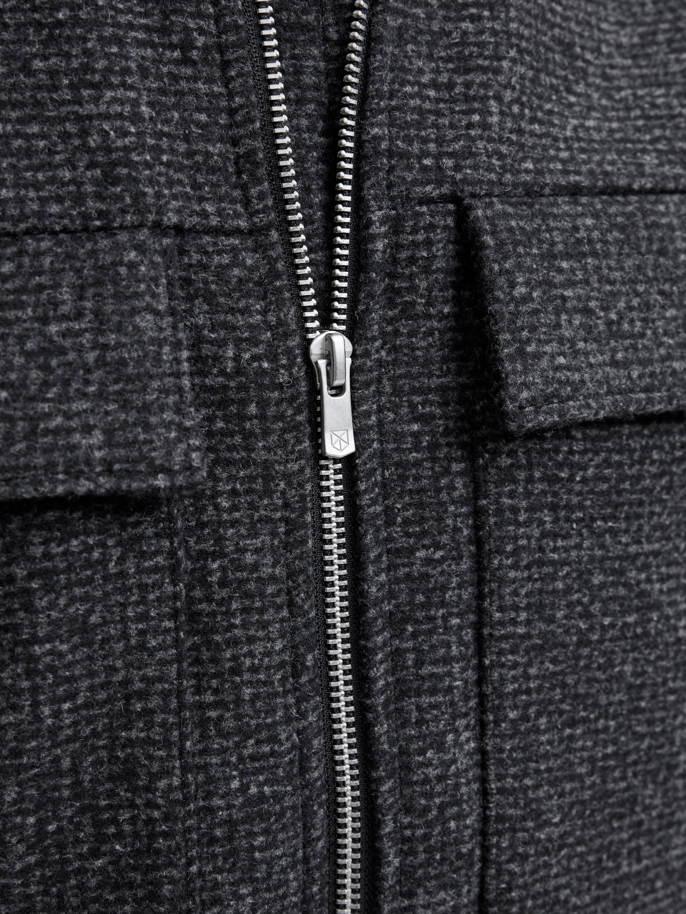 Jack & Jones Veste en laine »JPRCCRUSSEL WOOL BLEND JACKET SN« sans capuche