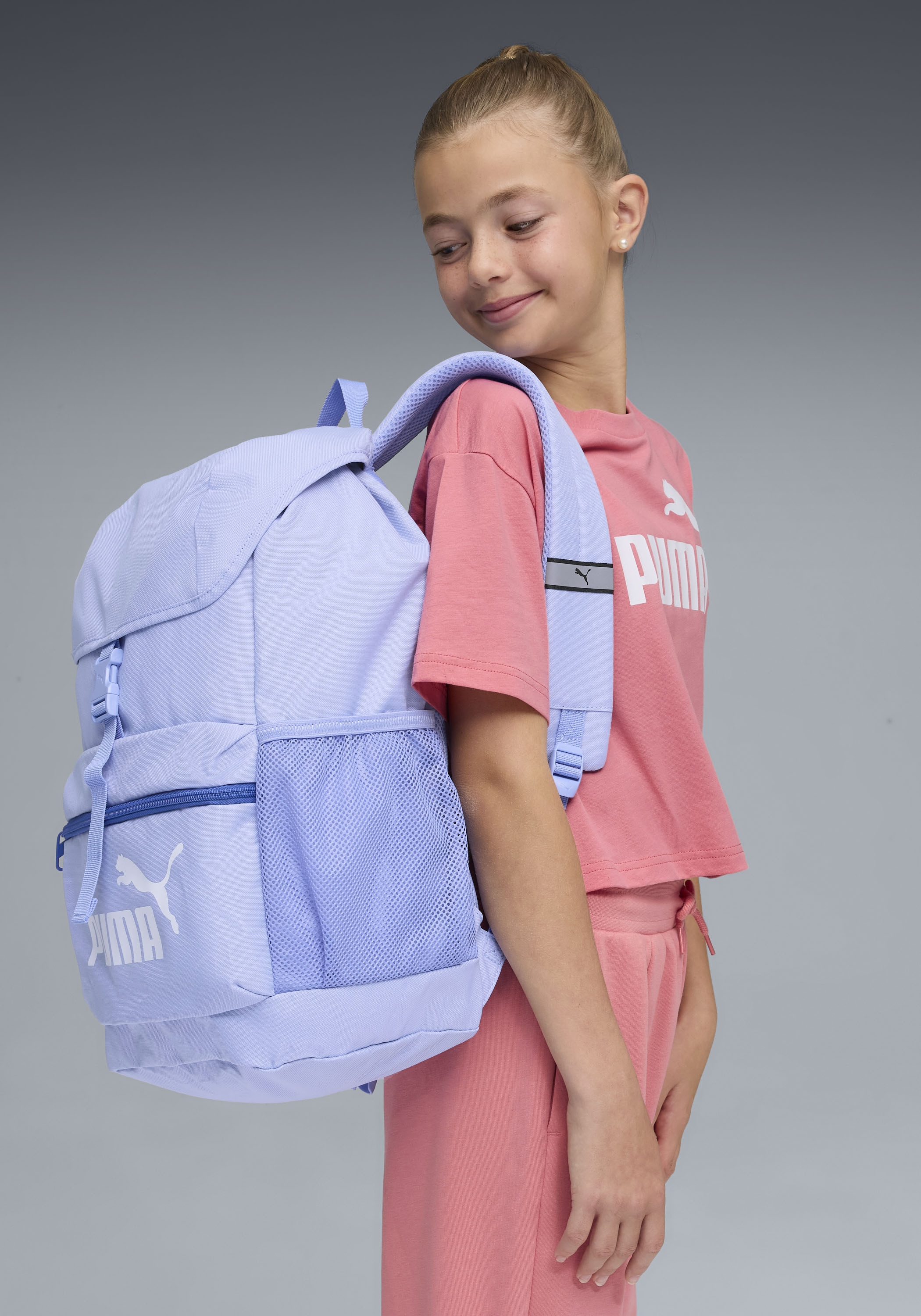PUMA Sac à dos »PHASE HOODED BACKPACK« für Erwachsene, sportlicher Stil, leichter Zugang zu den Fächern