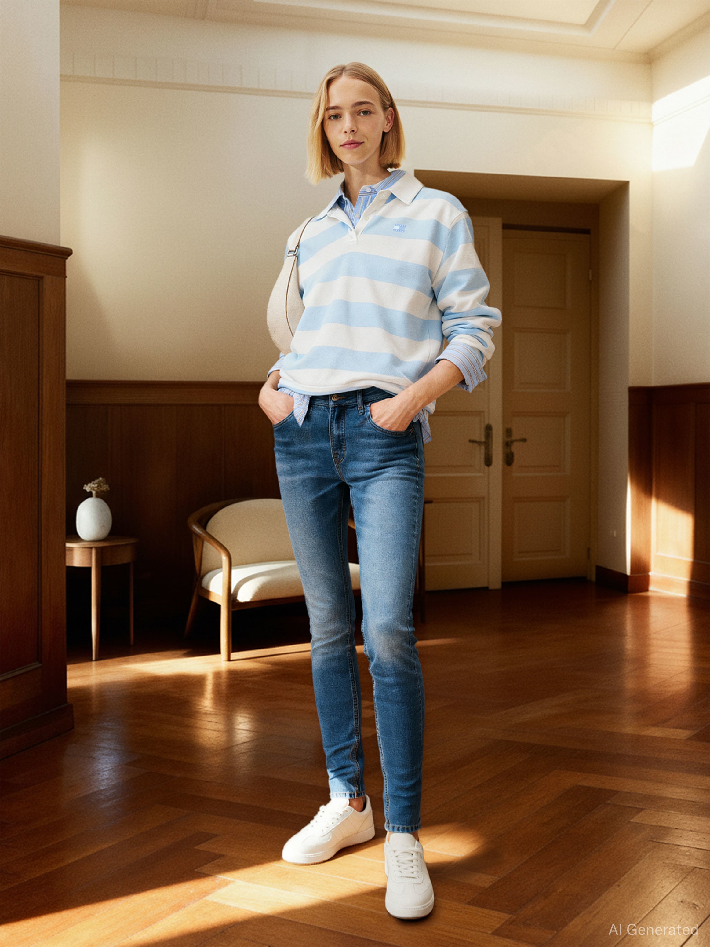 Tommy Jeans Jeans skinny »NORA MID RISE« avec lavage, badge logo