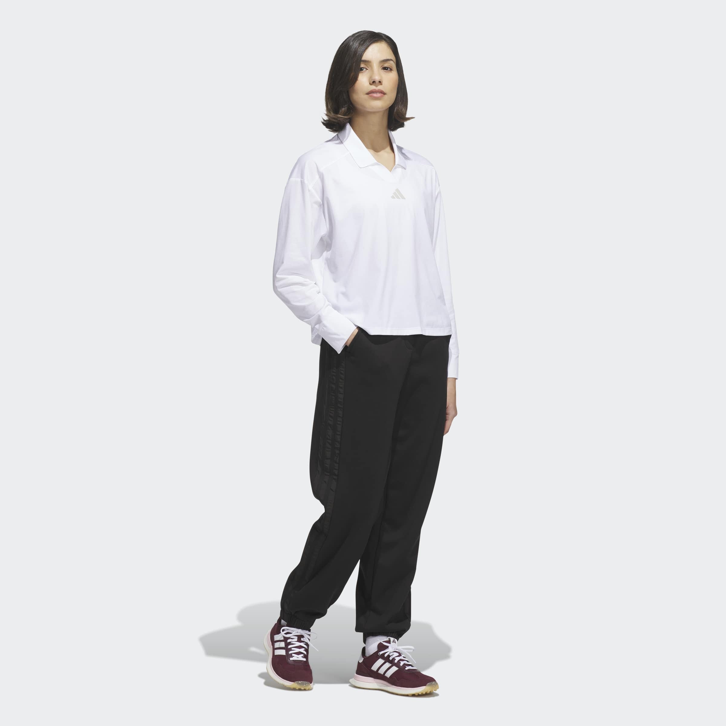 adidas Performance Poloshirt für Golf, sportlicher Schnitt, aus Polyester