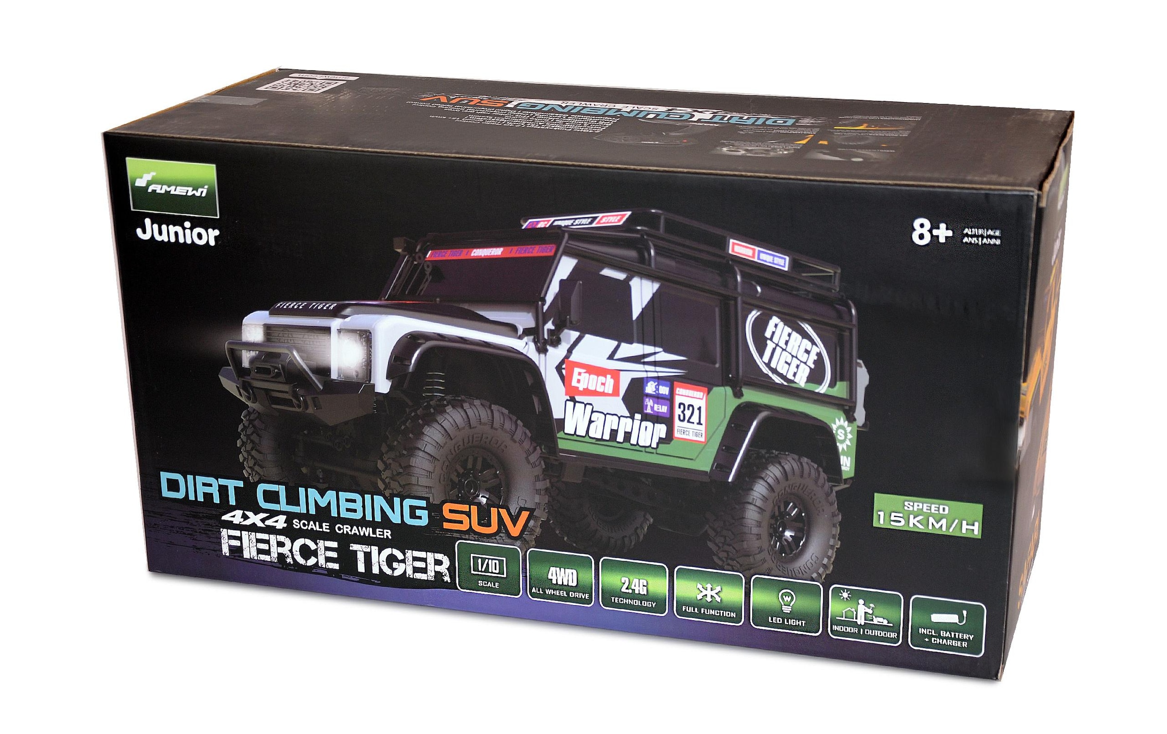 Amewi RC-Auto »Scale Crawler Dirt Climbing SUV, Fierce Tiger RTR,«