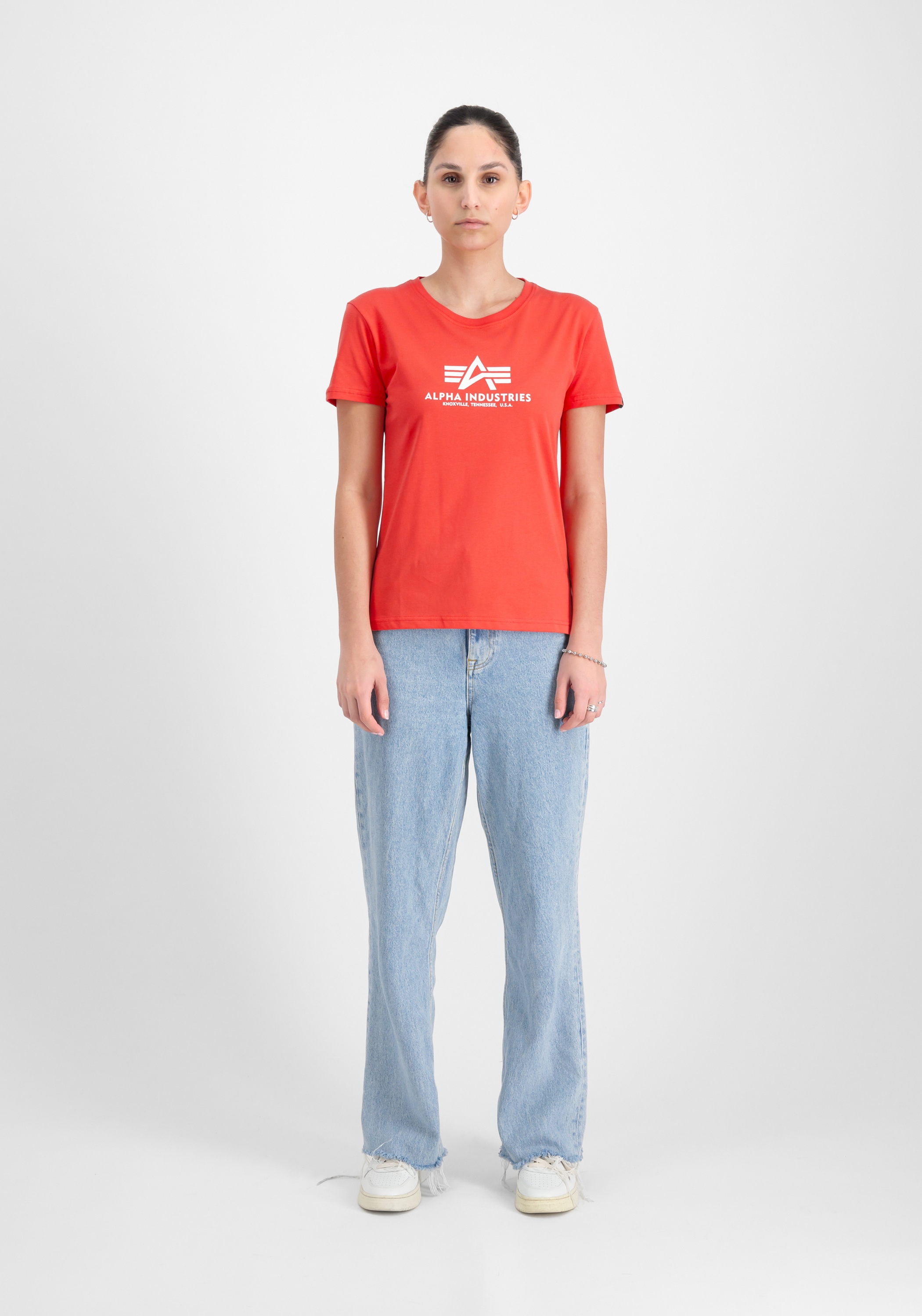 Alpha Industries T-Shirt »Alpha Industries Women - T-Shirts New Basic T-Shirt BL W«