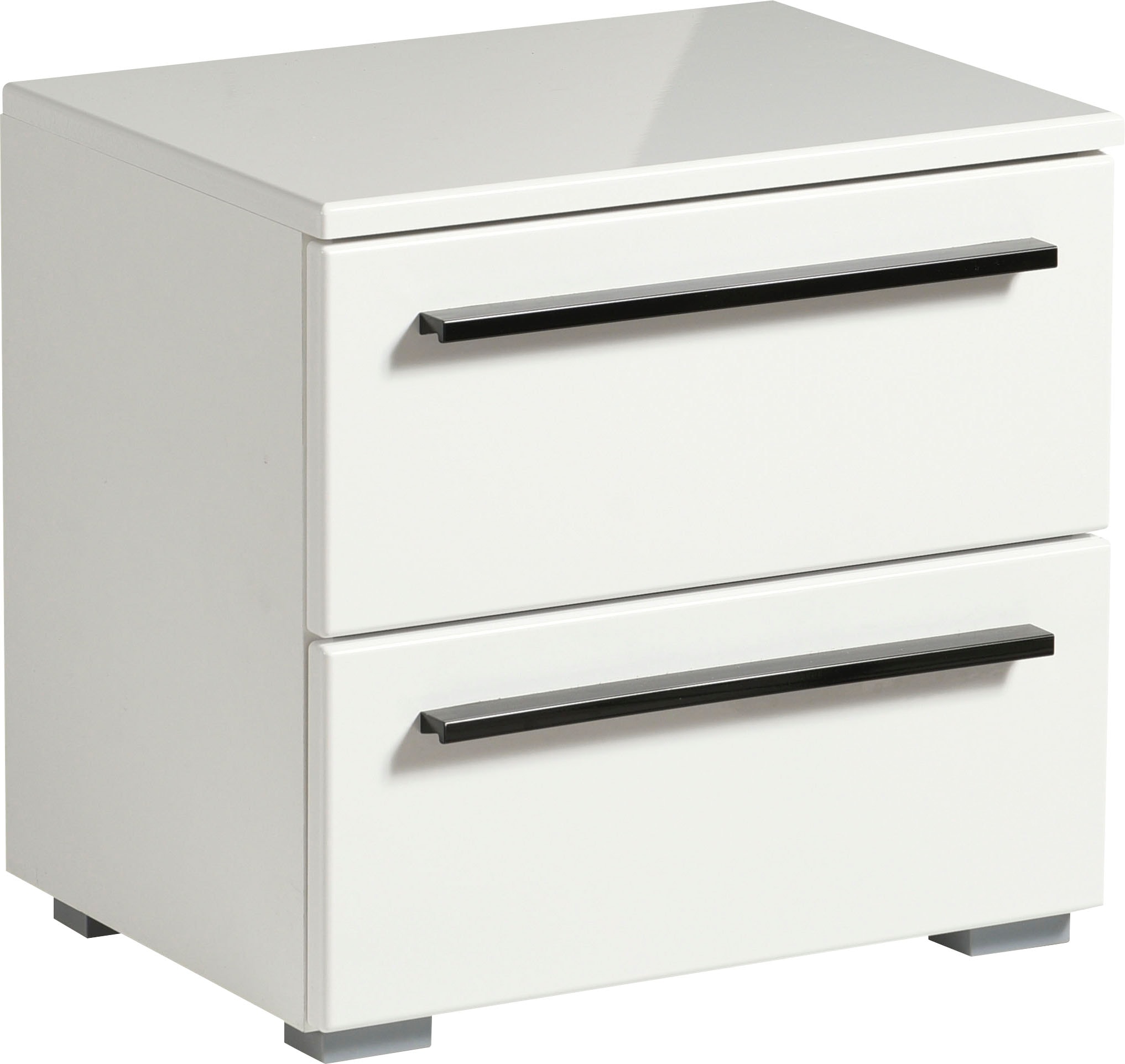 INOSIGN Nachtkommode »Ksanti« Mit 2 Schubkästen, hochglänzende Front