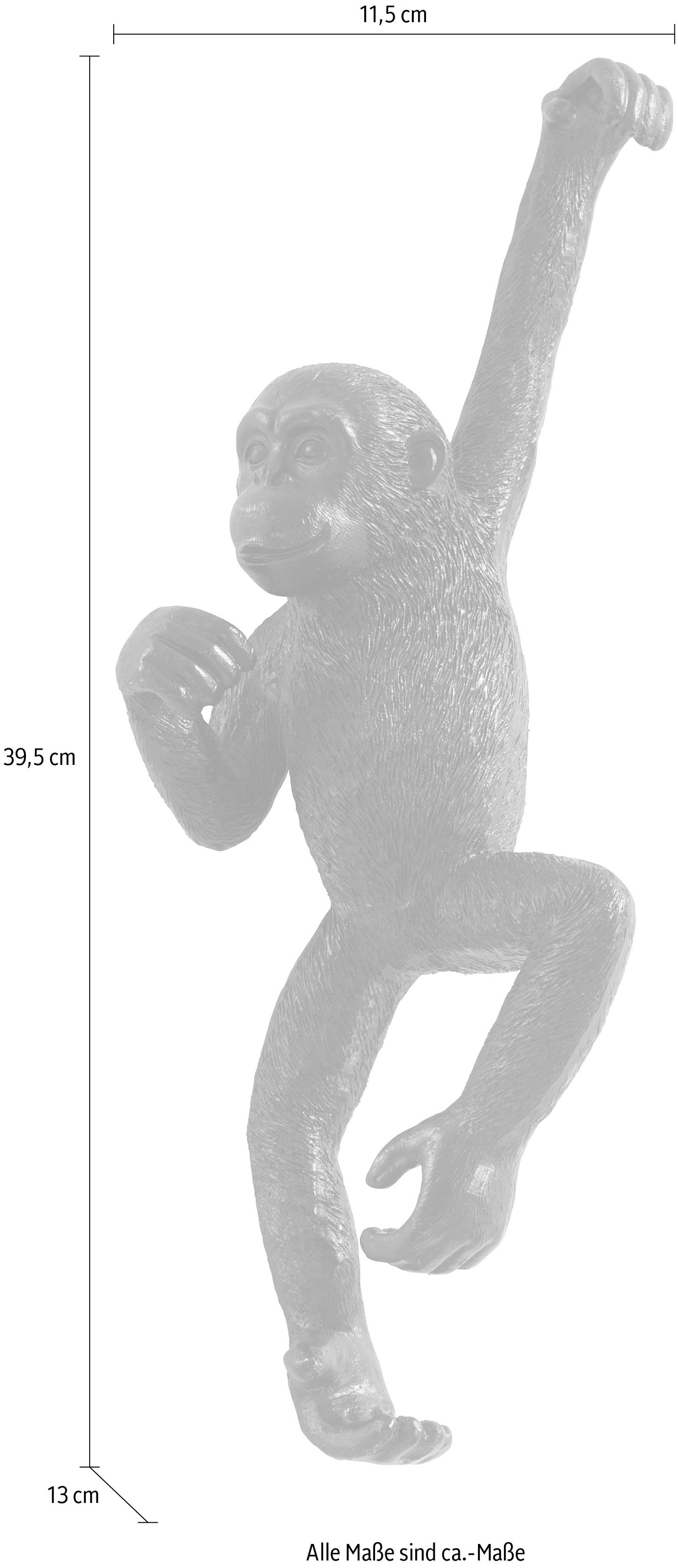 ♕ Leonique auf Affe versandkostenfrei Wanddekoobjekt »Aethel«, Dekofigur
