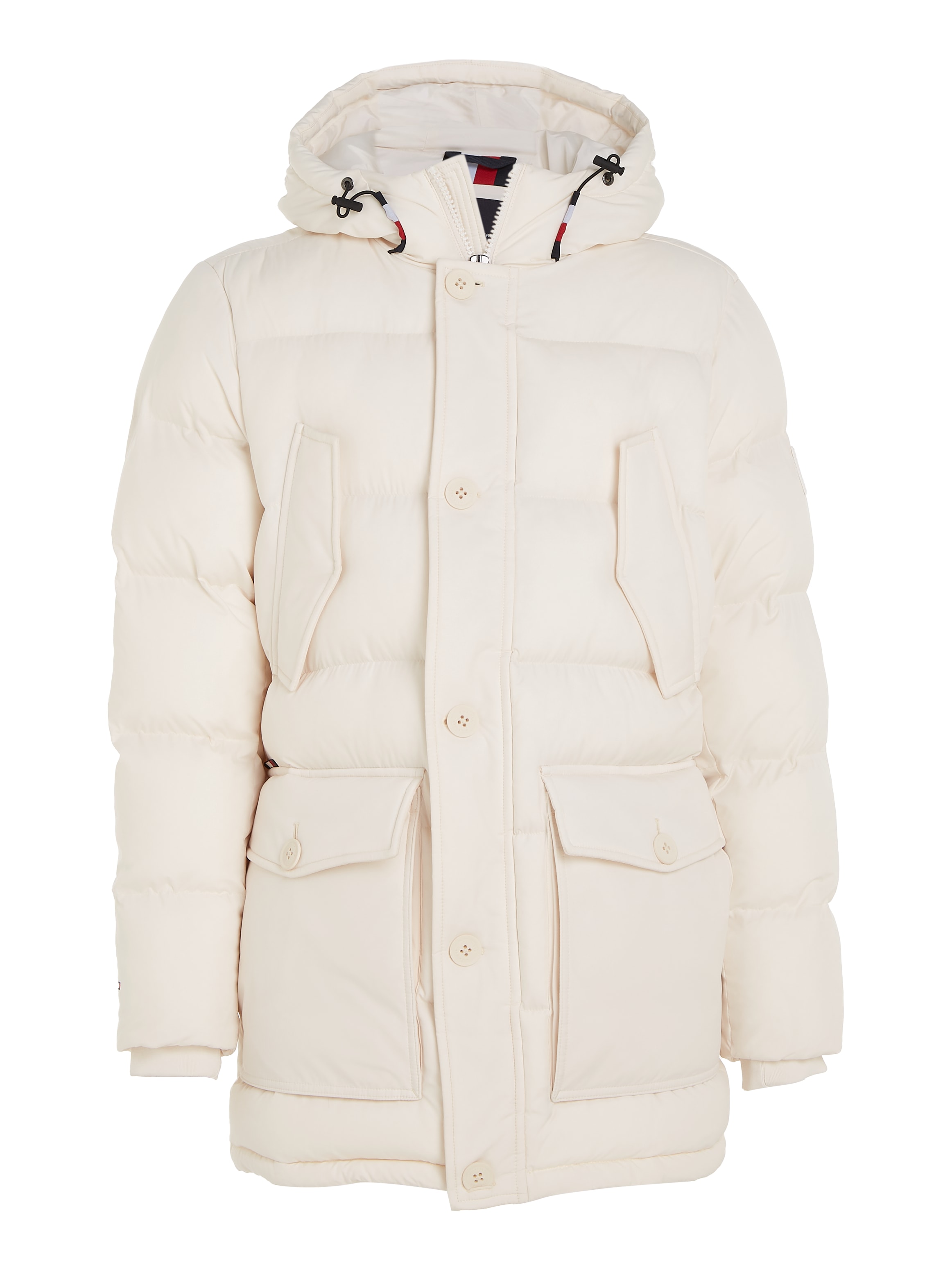 Tommy Hilfiger Parka »CL ESSENTIAL ROCKIE PARKA«, mit Kapuze, warm gefüttert