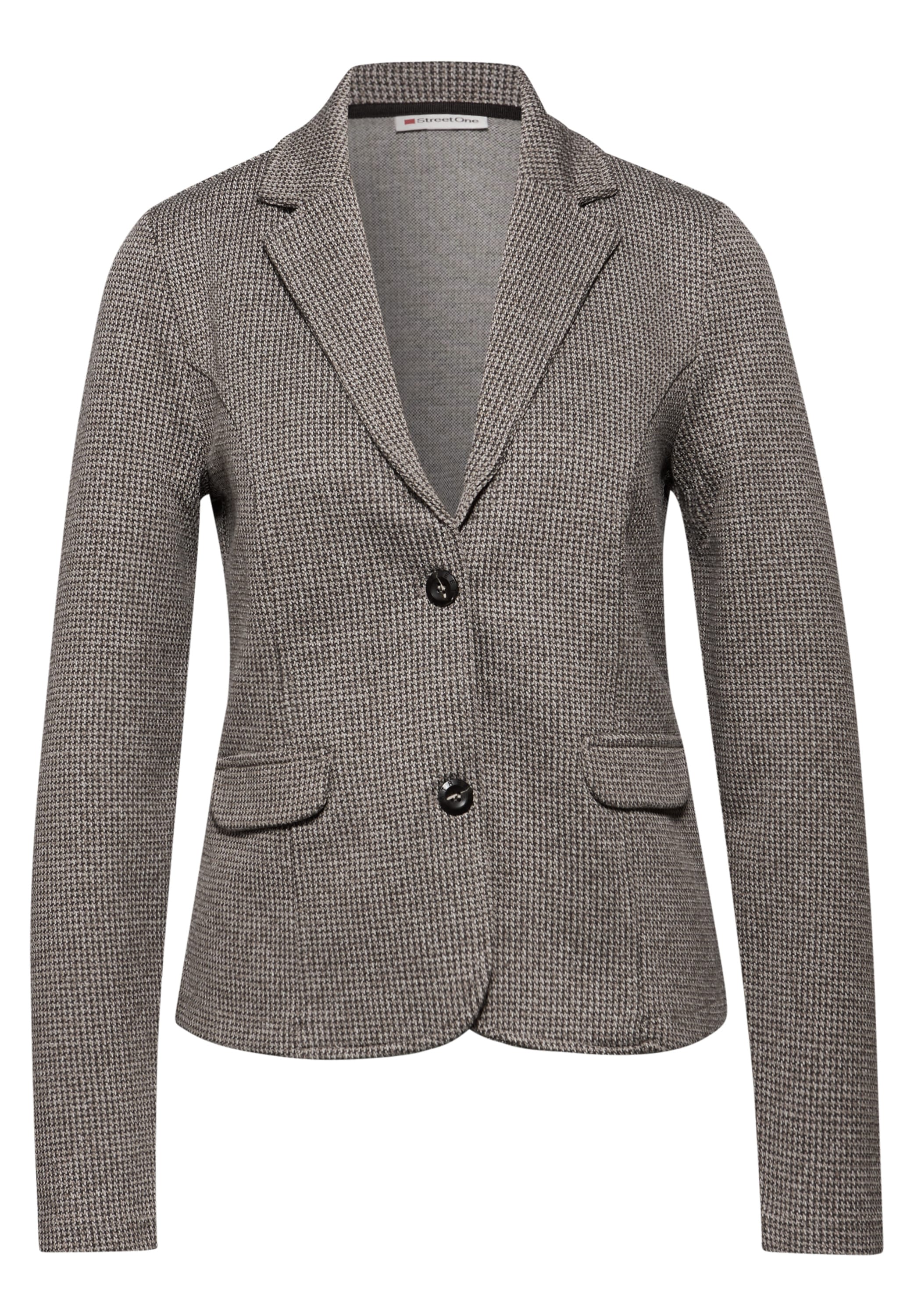 STREET ONE Veste blazer meliert, mit klassischem Reverskragen