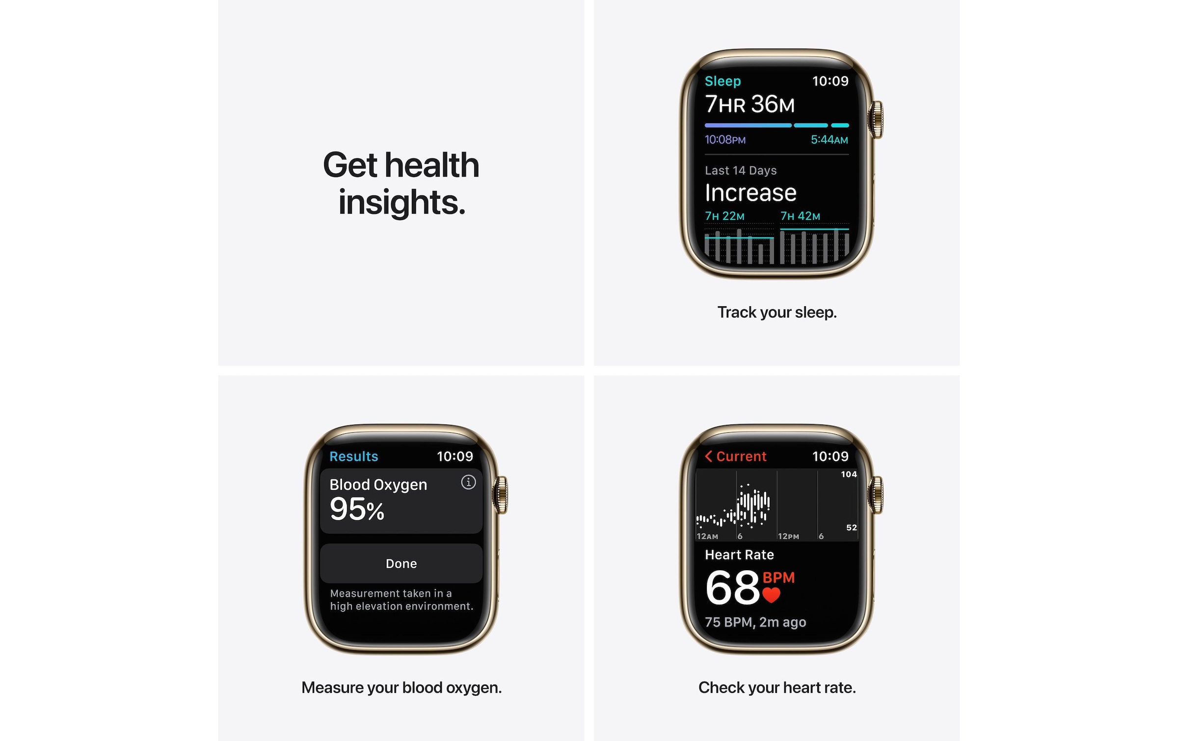 Apple Smartwatch »Series 7, GPS + Cellular, 45 mm Edelstahl-Gehäuse mit Sportarmband«, Watch OS, MN9M3FD/A