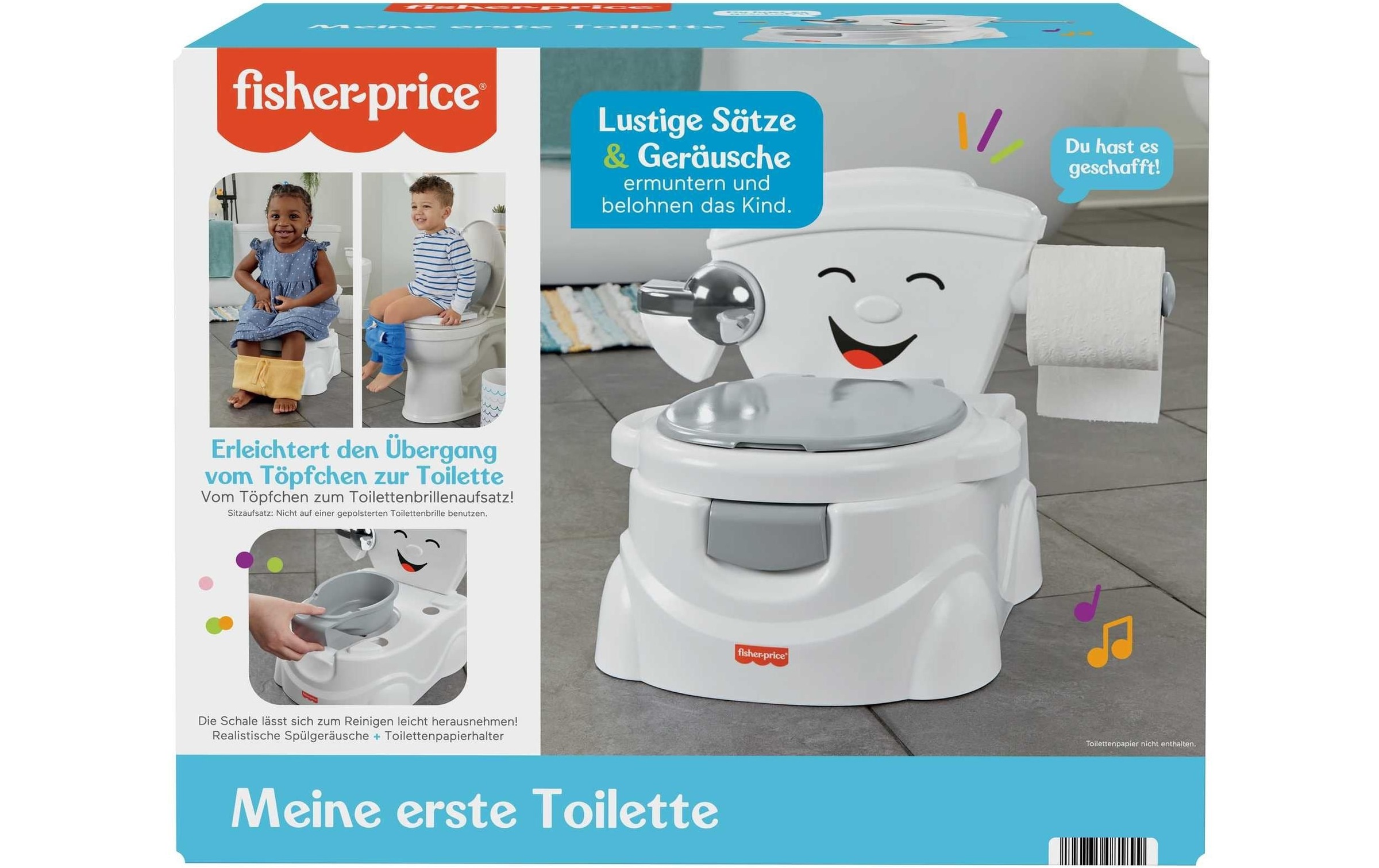 Fisher-Price® Töpfchen »Fisher-Price Meine erste Toilette«