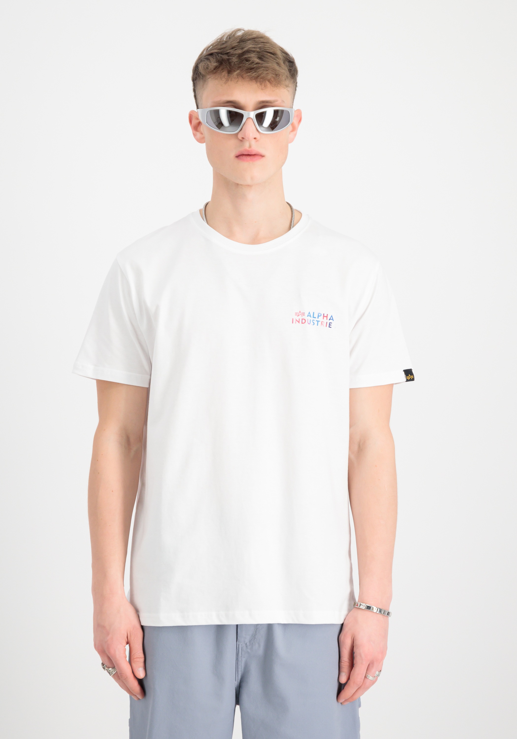 Alpha Industries T-Shirt »Alpha Industries Men - T-Shirts Holographic SL T-Shirt«