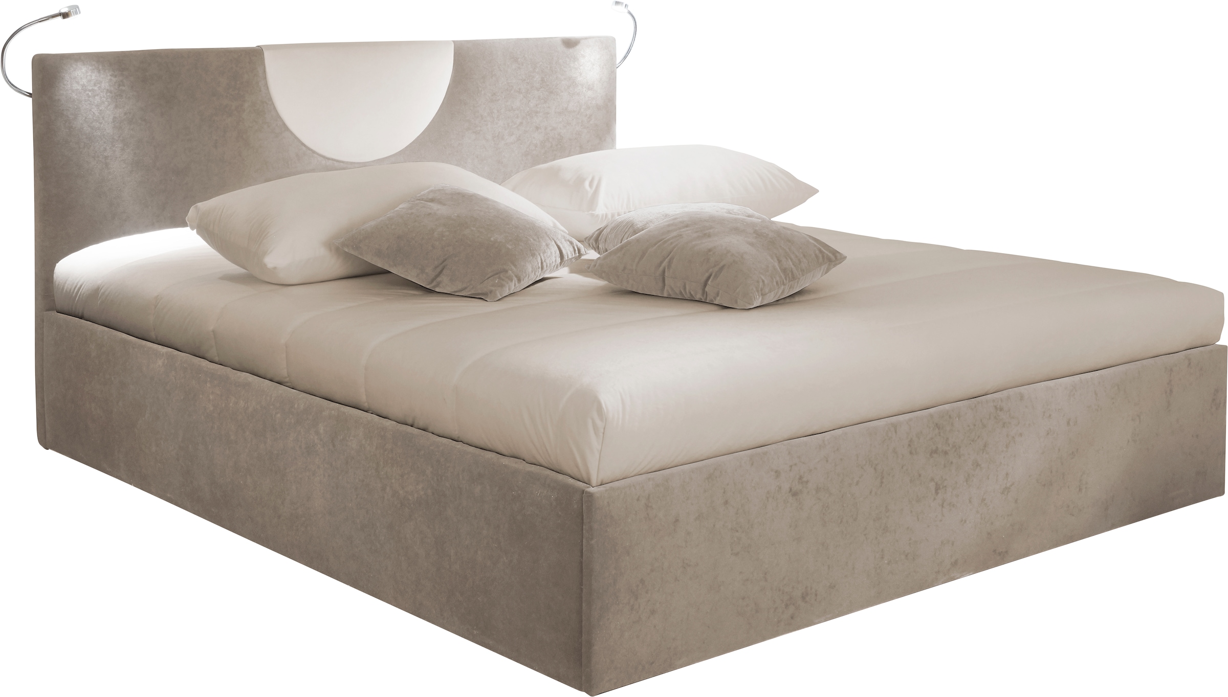 Westfalia Schlafkomfort Polsterbett »Pisa in verschiedenen Härtegraden und Grössen« wahlweise mit oder ohne Bettkasten