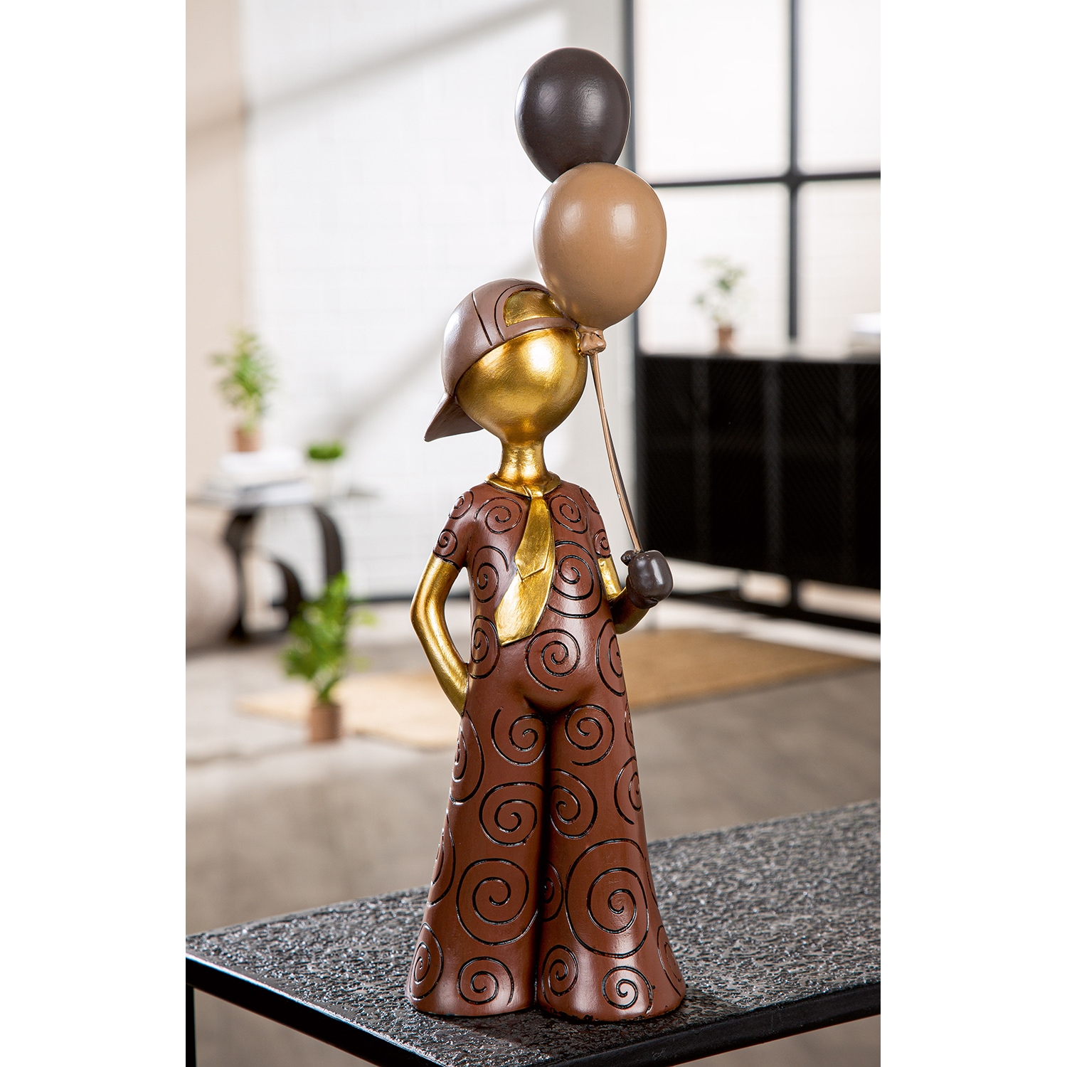 GILDE Dekofigur »Figur Ballonjunge« Höhe: 43 cm