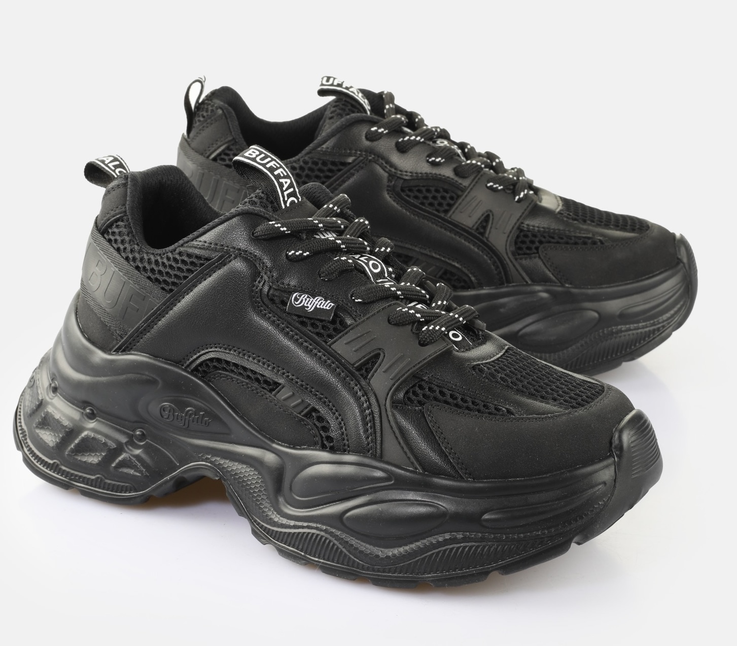 Image of Buffalo Plateausneaker "YUNO" Chunky-Sneaker, Schnürschuh, Leichtgewicht mit Memory Foam-Innensohle