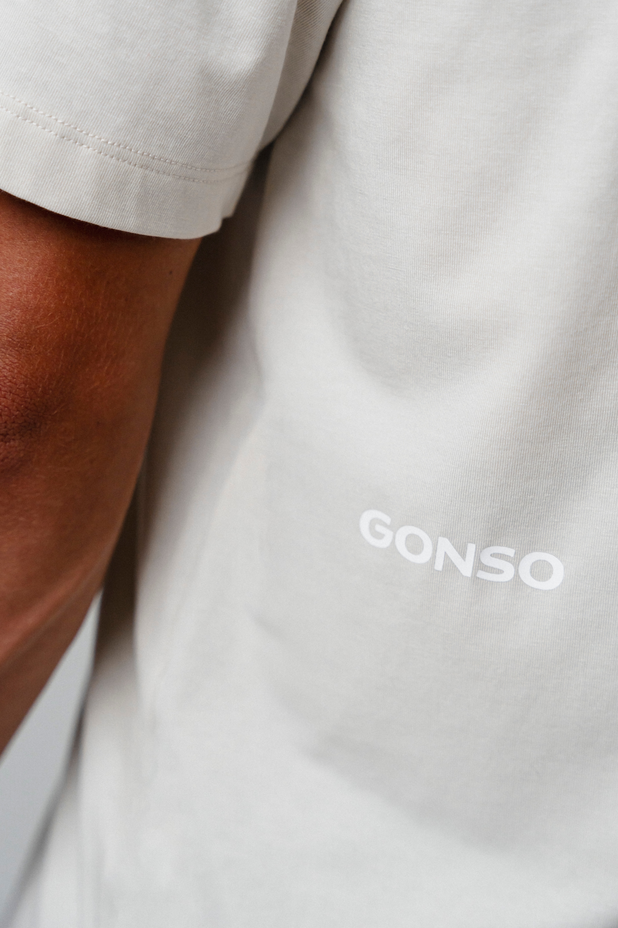 Gonso Shirt à col rond »OffBike T-Shirt Oversized« Unisex T-Shirt mit Logo, Off-Bike Shirt, Oversize-Fit