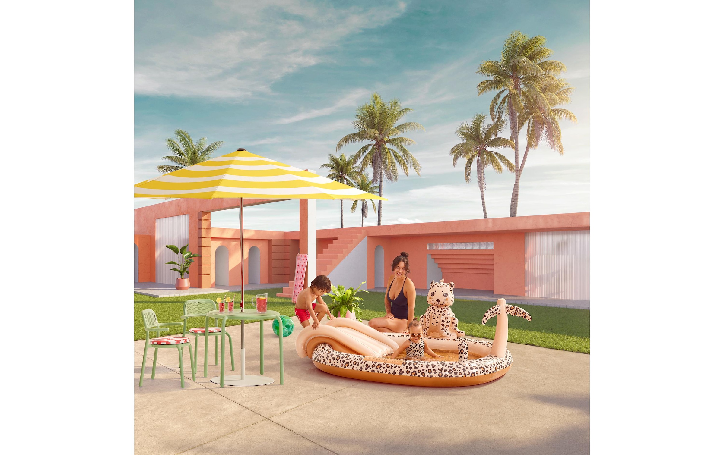   Pataugeoire »Planschbecken Beige«