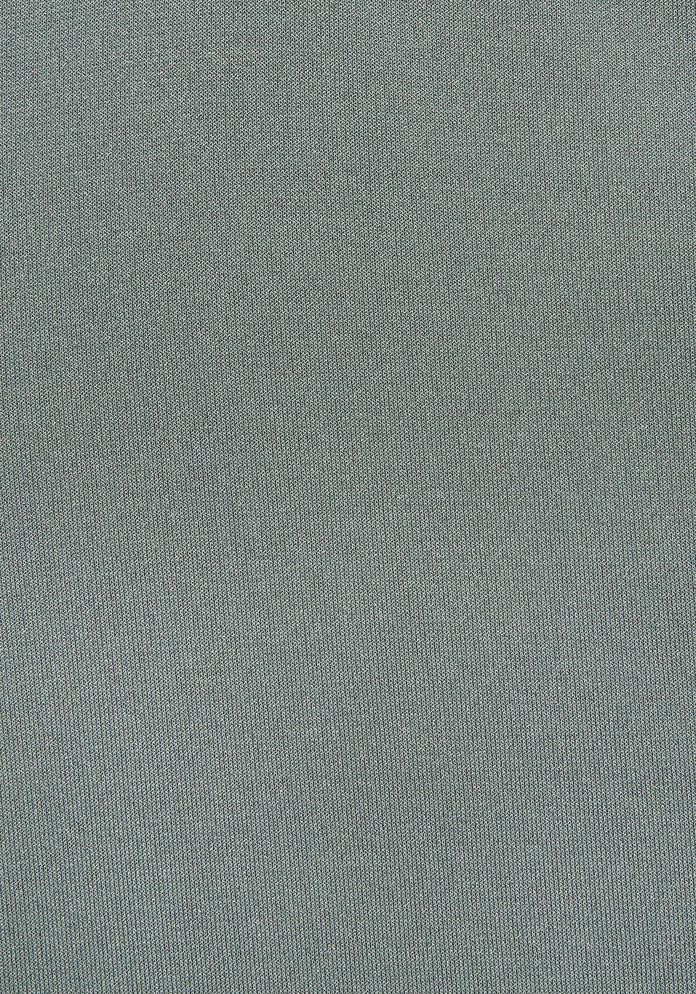LASCANA T-Shirt, aus bügelfreiem Material, elegantes Kurzarmshirt, doppellagig