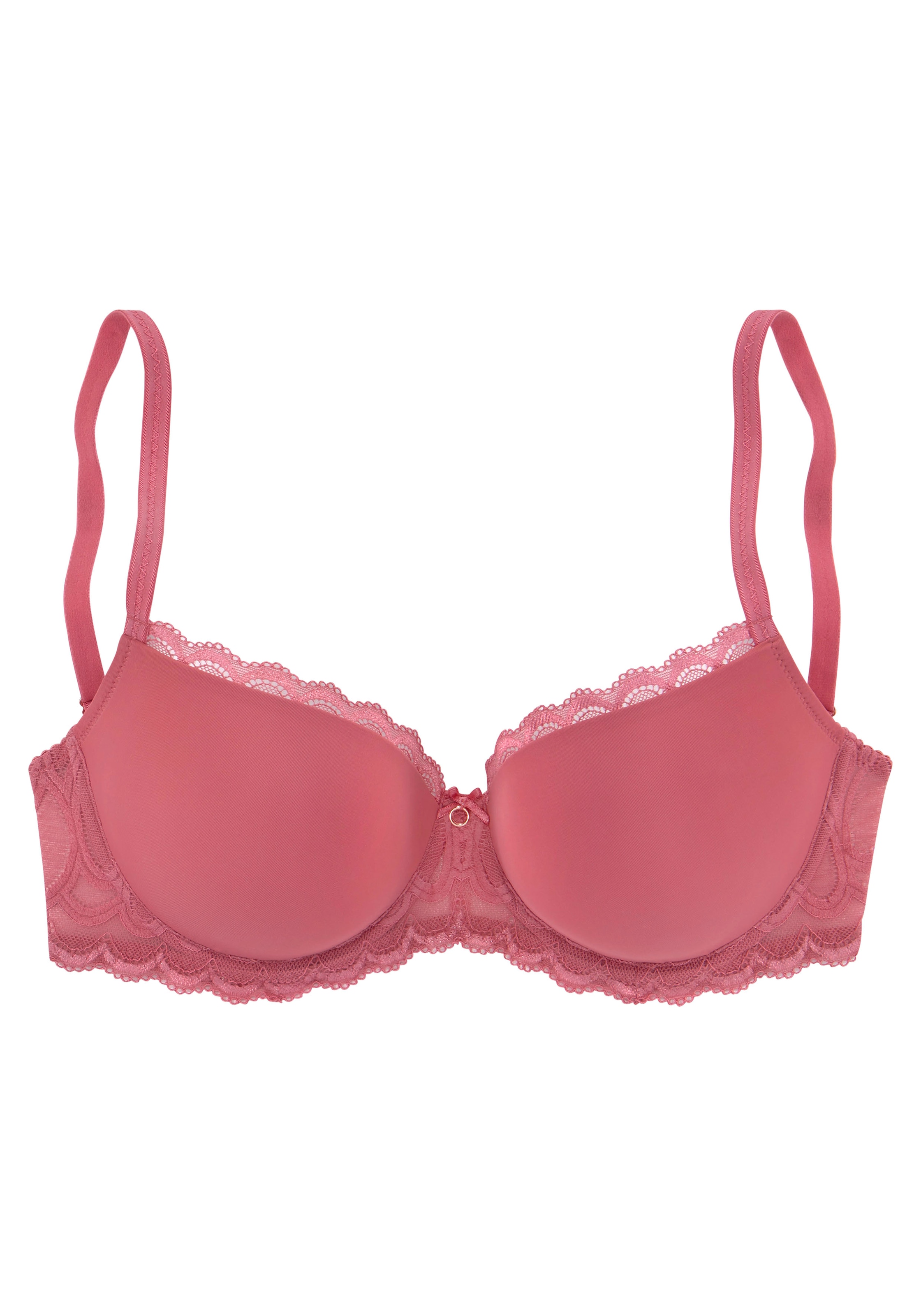 LASCANA Schalen-BH »Evita« mit feiner Spitzenborte, Dessous