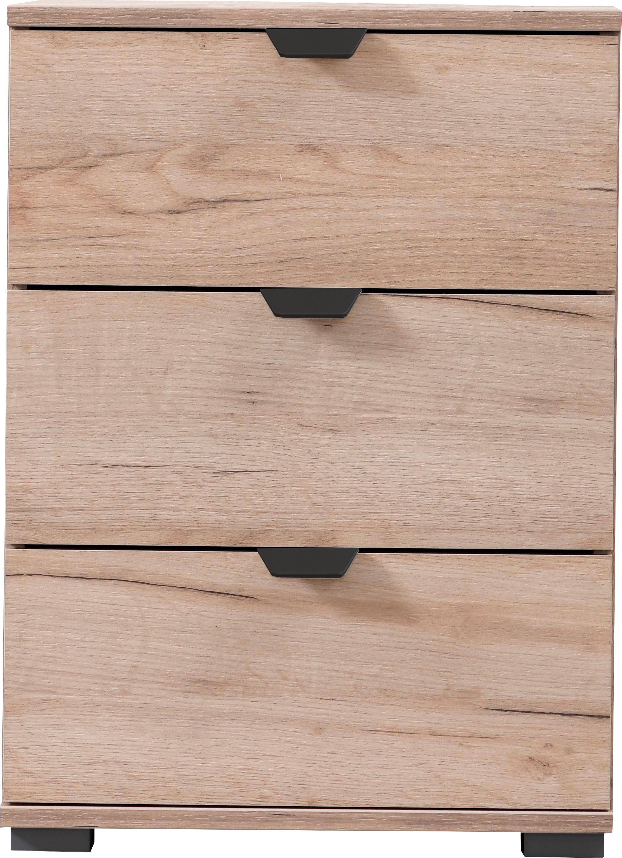 INOSIGN Nachtkommode »Duero«, mit 3 Schubkästen, Breite 45 cm