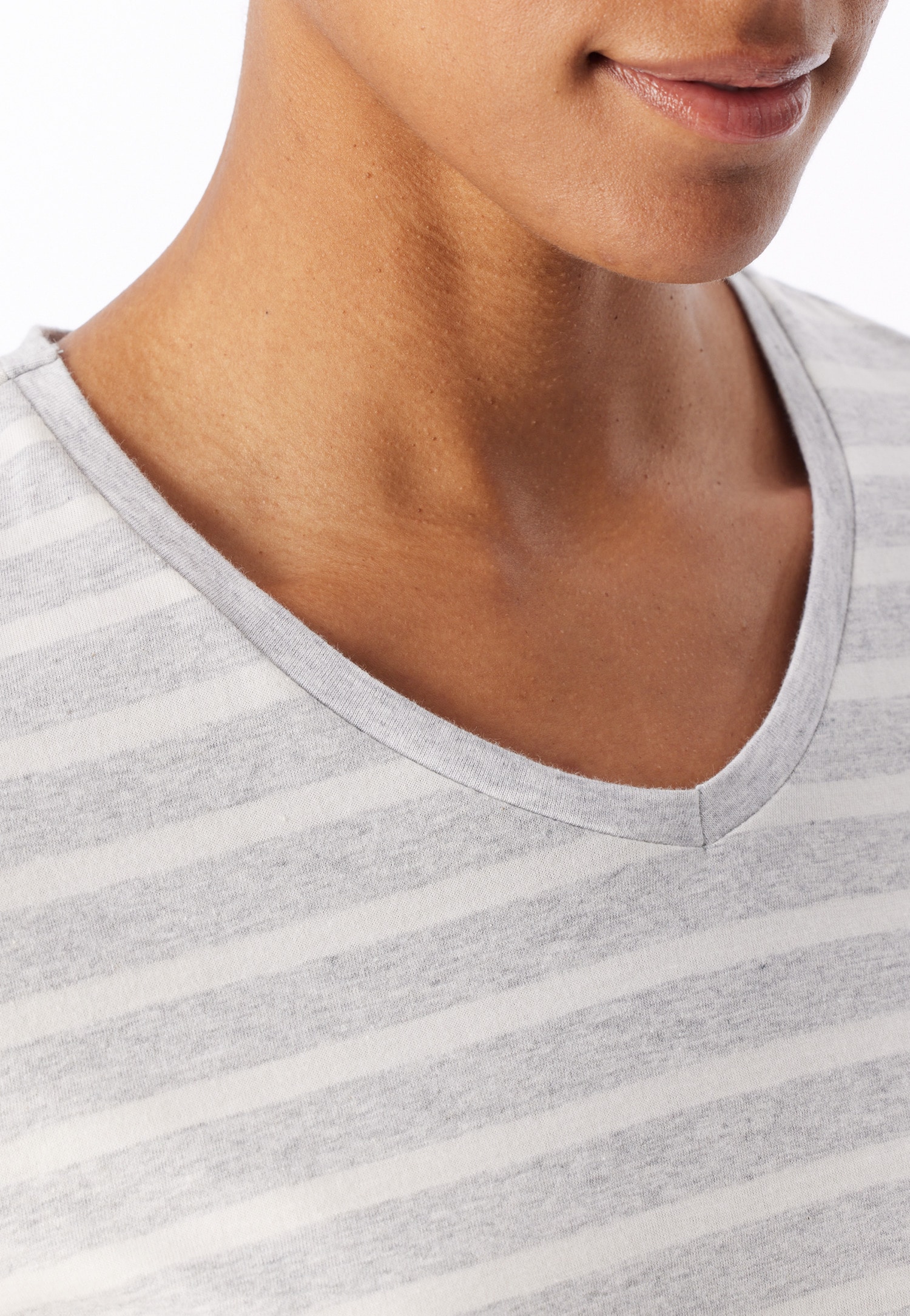 Schiesser Pyjama »Casual Essentials« 2 coton, col rond, manches longues