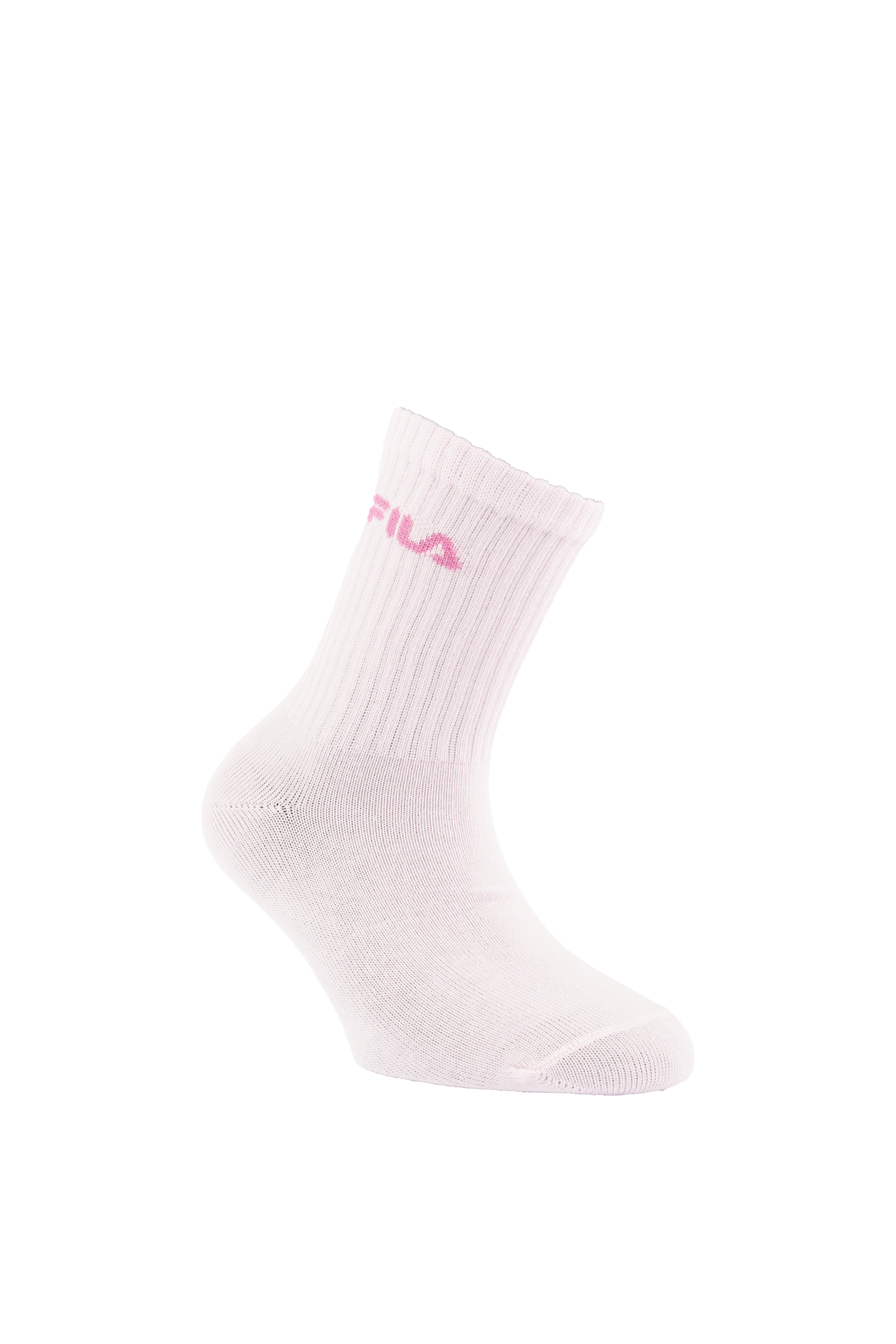 Fila Chaussettes 6 paires,  avec large bord-côte, mélange coton, motif Love