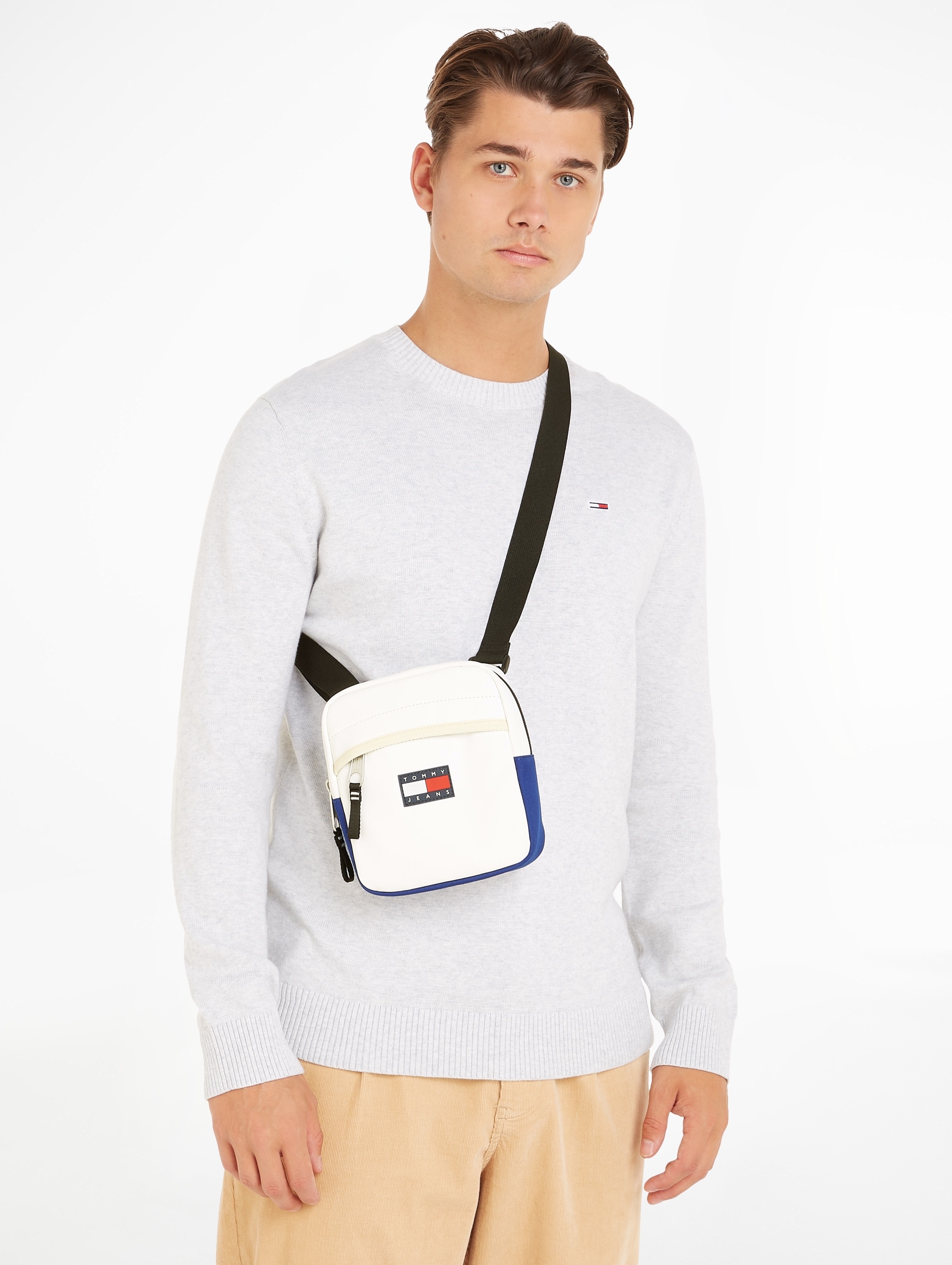 Tommy Jeans Mini Bag »TJM FUNCTION REPORTER«, Herrenschultertasche Tasche Herren Umhängetasche