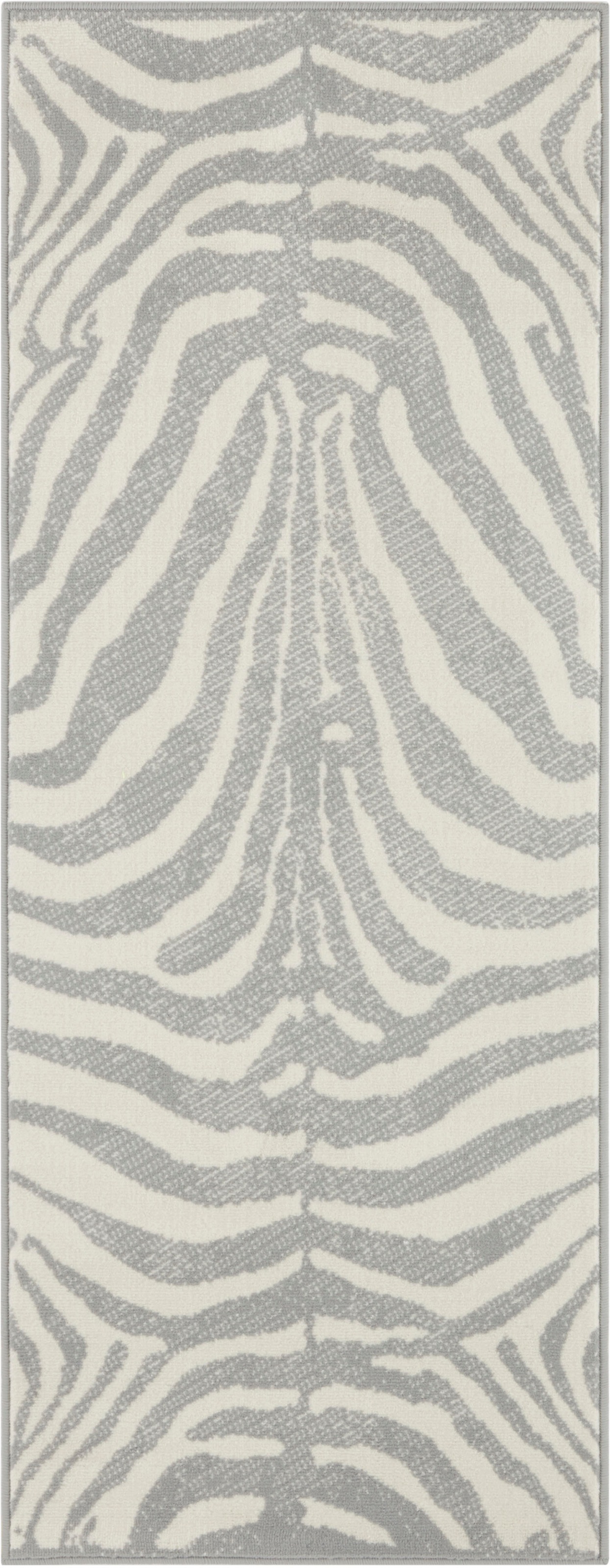 Image of my home Läufer »Rufus«, rechteckig, 8 mm Höhe, Kurzflor Läufer, Zebra Look, gestreift, gekettelt, Wohnzimmer, Schlafzimmer, Robust, Pflegeleicht bei Ackermann Versand Schweiz