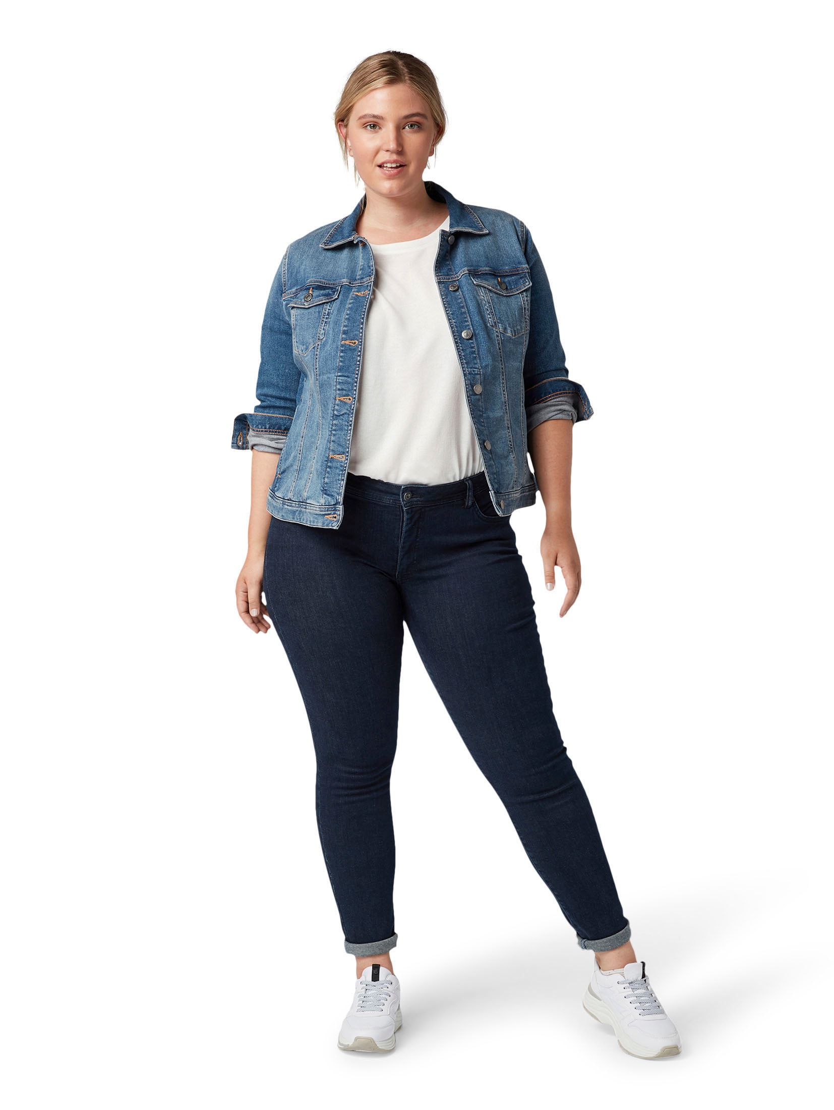 Skinny-fit-Jeans, in klassischer 5- Pocket- Form