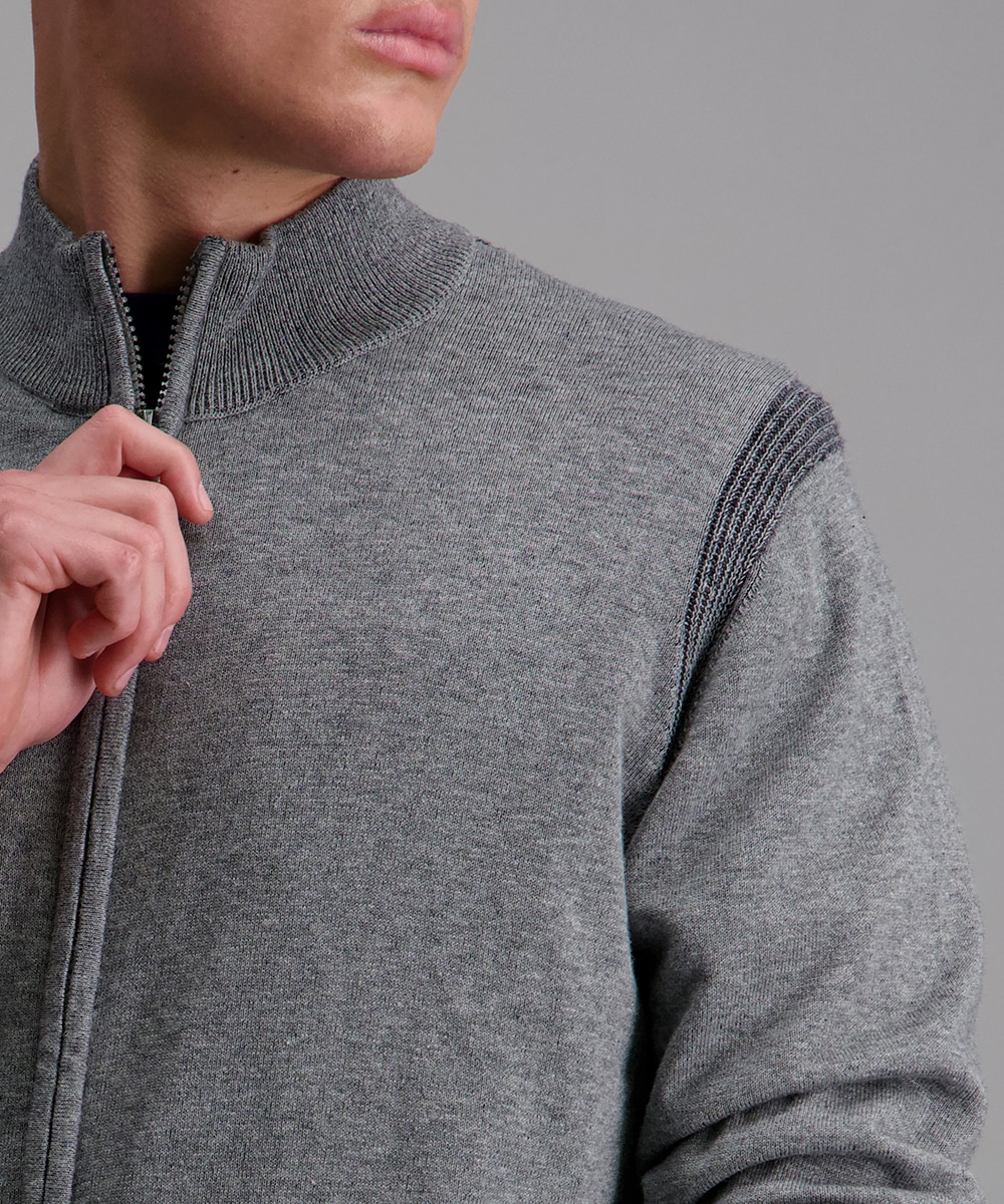 Pioneer Authentic Jeans Veste en tricot , aus Baumwolle
