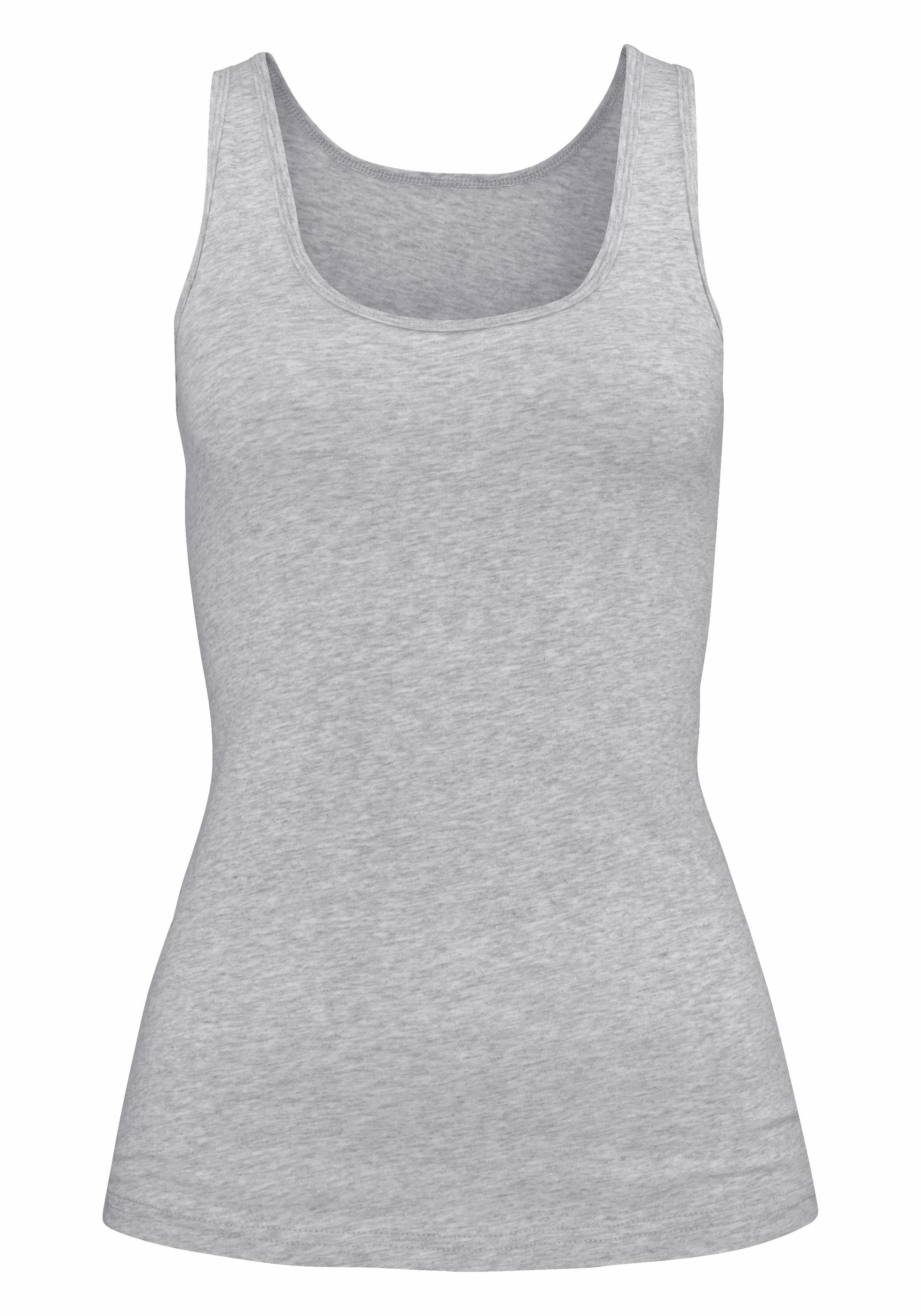 H.I.S Unterhemd 2er-Pack,  aus elastischer Baumwoll-Qualität, Tanktop, Unterziehshirt